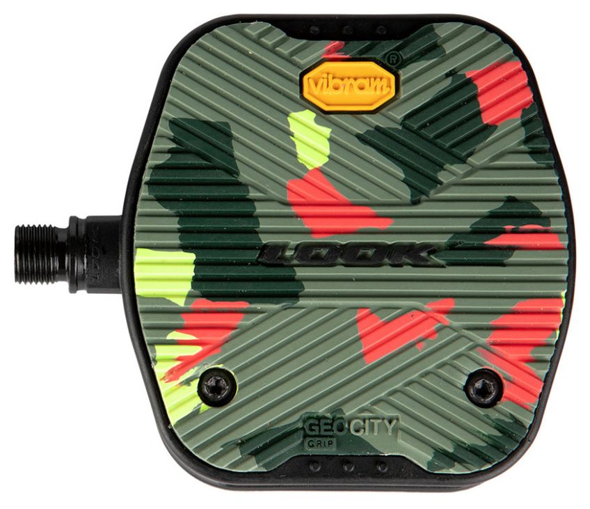 Look Geo City Grip Pedals Camouflage