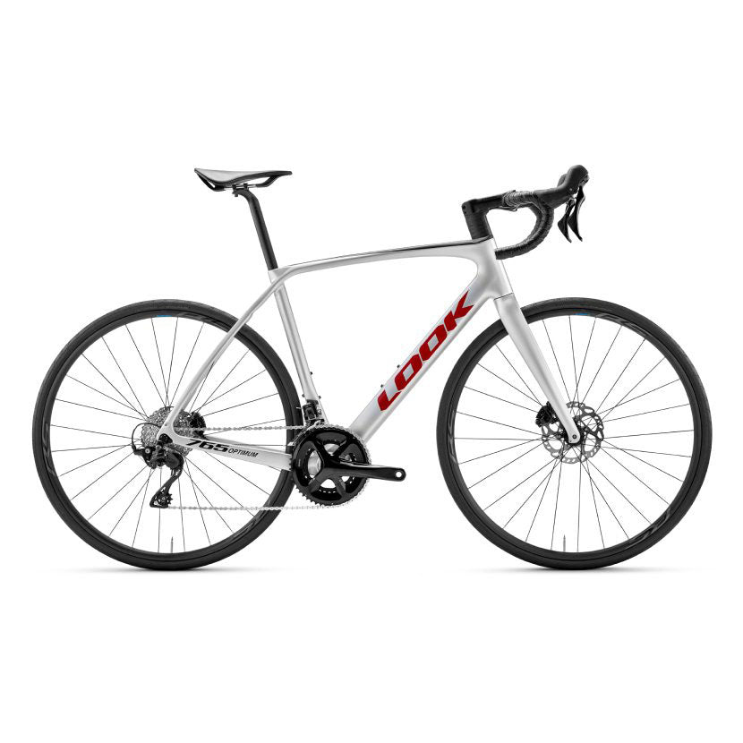 Look 765 Optimum 2 105 Mix Road Bike Silver XS