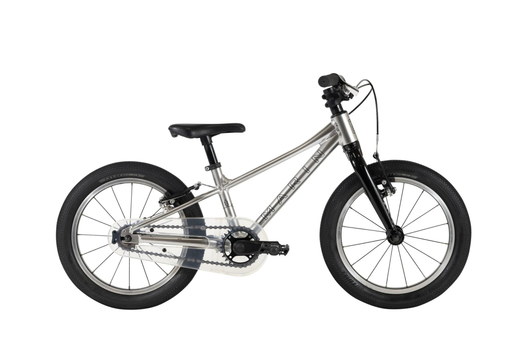 Marin Coast Trail 16" Kids Bike Silver/Black Size
