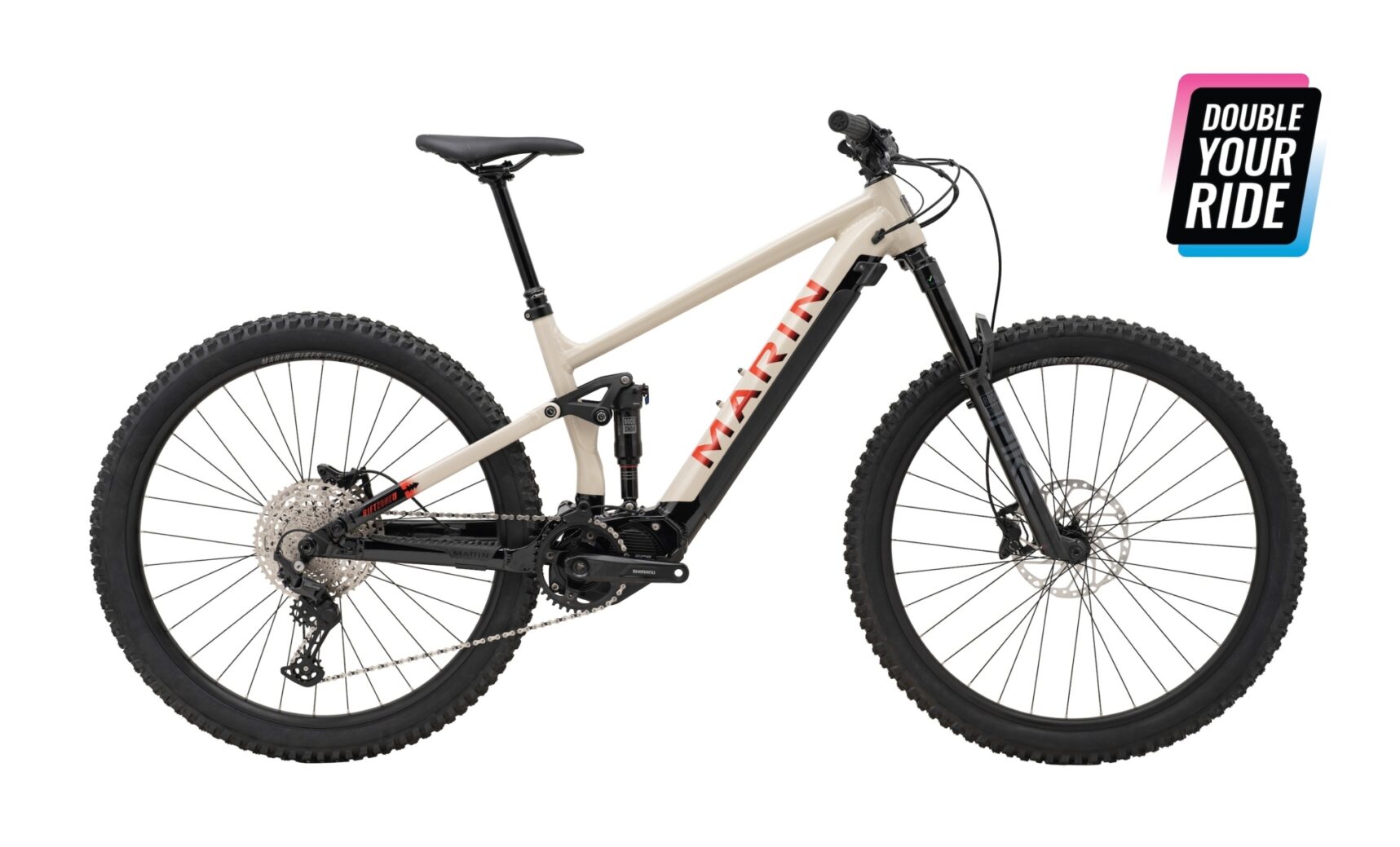 Marin Rift Zone E1 Electric Mountain Bike Grey/Red Size