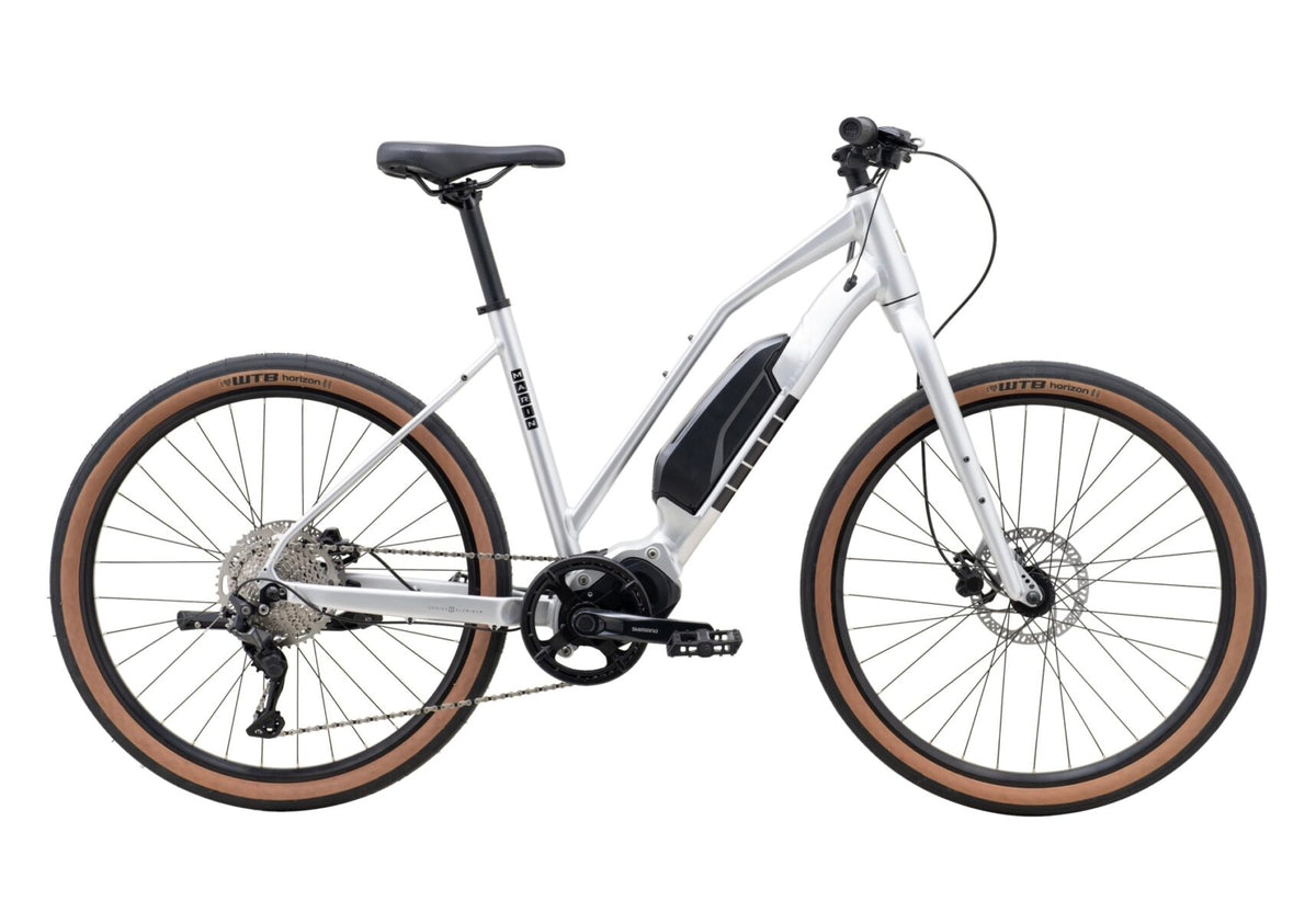 Marin Sausalito 1 Step Thru Electric Hybrid Bike Silver Size