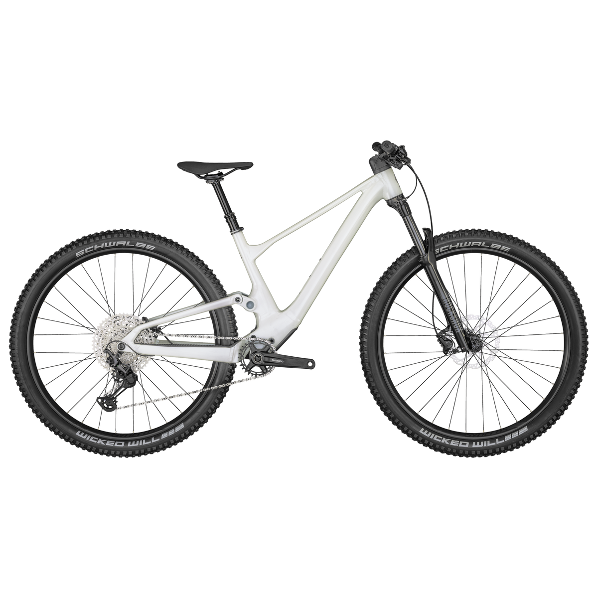 Scott Contessa Spark 930 Full Suspension Mountain Bike Pearl Snow White L