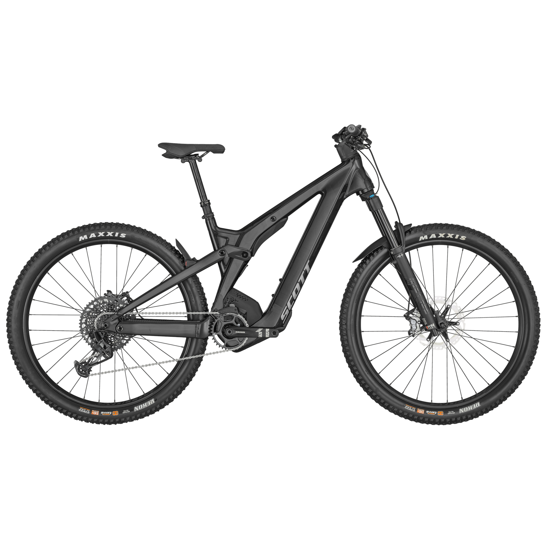 Scott Strike eRIDE 900 EVO Electric Mountain Bike Raw Carbon XL