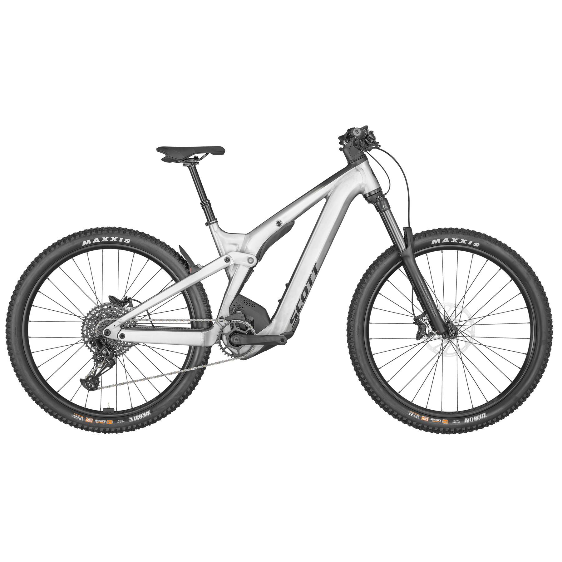 Scott Strike eRIDE 920 EVO Electric Mountain Bike Raw Alloy XL