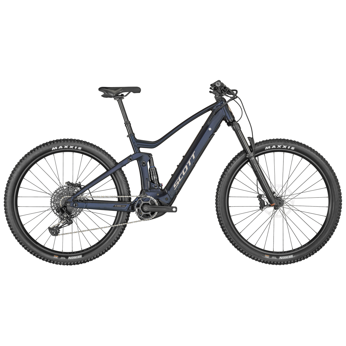 Scott Strike eRIDE 930 Electric Mountain Bike Deep Sparkle Blue XL