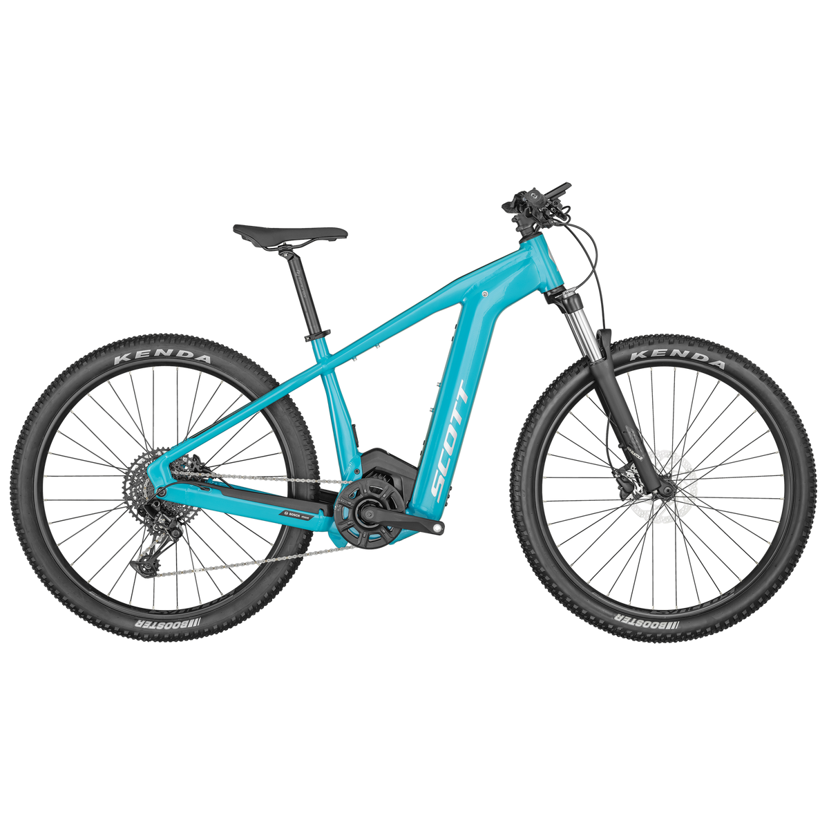 Scott Aspect eRIDE 920 Electric Mountain Bike Cerulean Blue XL