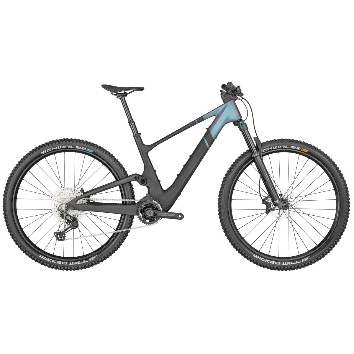 Scott Contessa Lumen eRIDE 900 Electric Mountain Bike Prism Unicorn Purple L