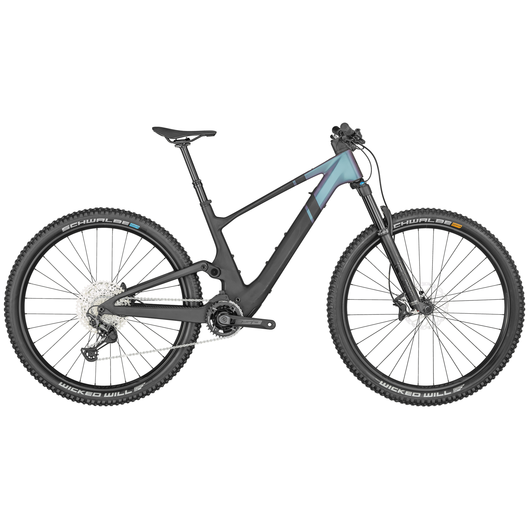 Scott Contessa Lumen eRIDE 900 Electric Mountain Bike Prism Unicorn Purple L
