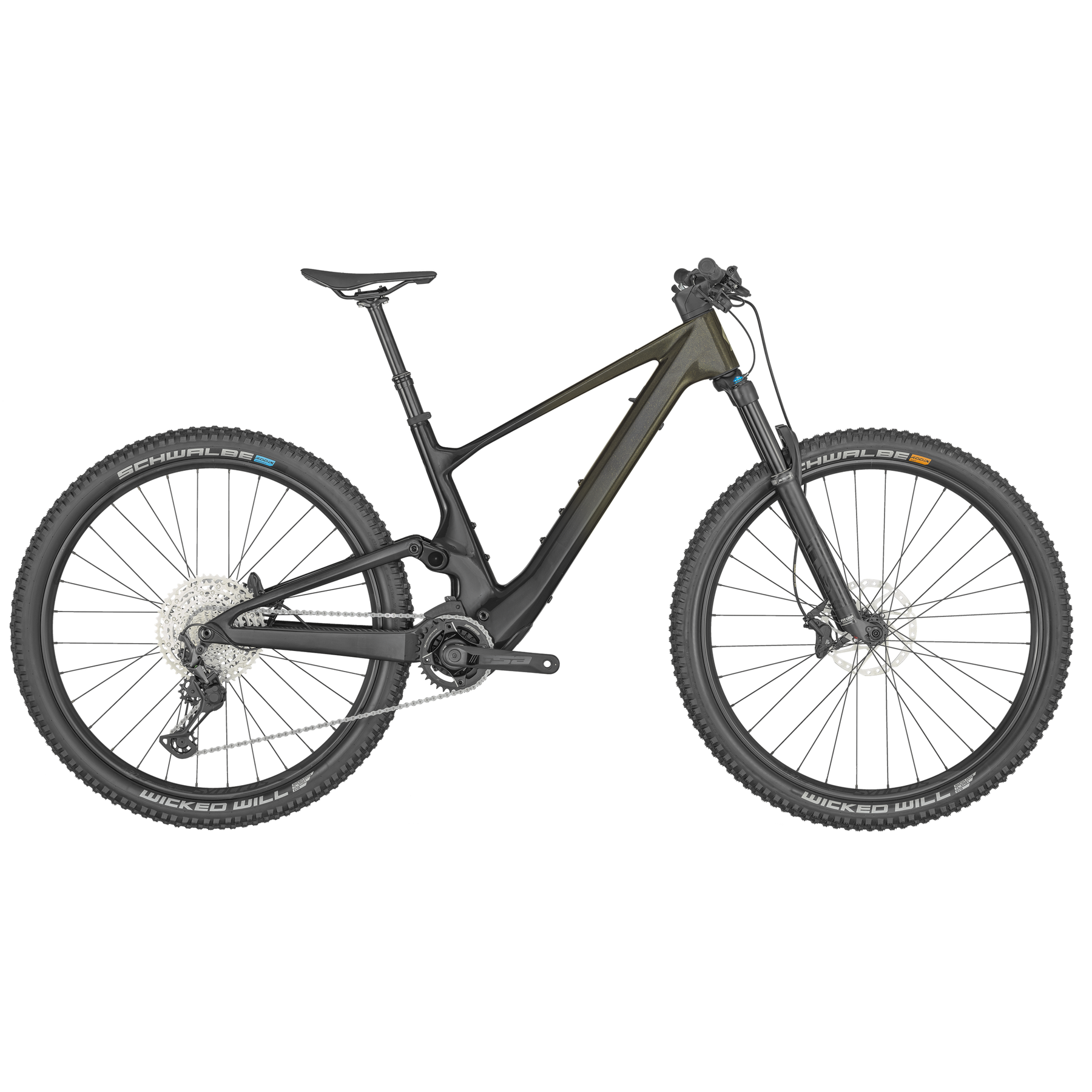 Scott Lumen eRIDE 910 Electric Mountain Bike Candy Yellow Flakes XL