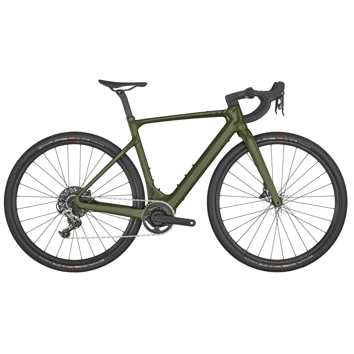 Scott Solace Gravel eRIDE 30 Electric Road Bike Prism Olive Green XL