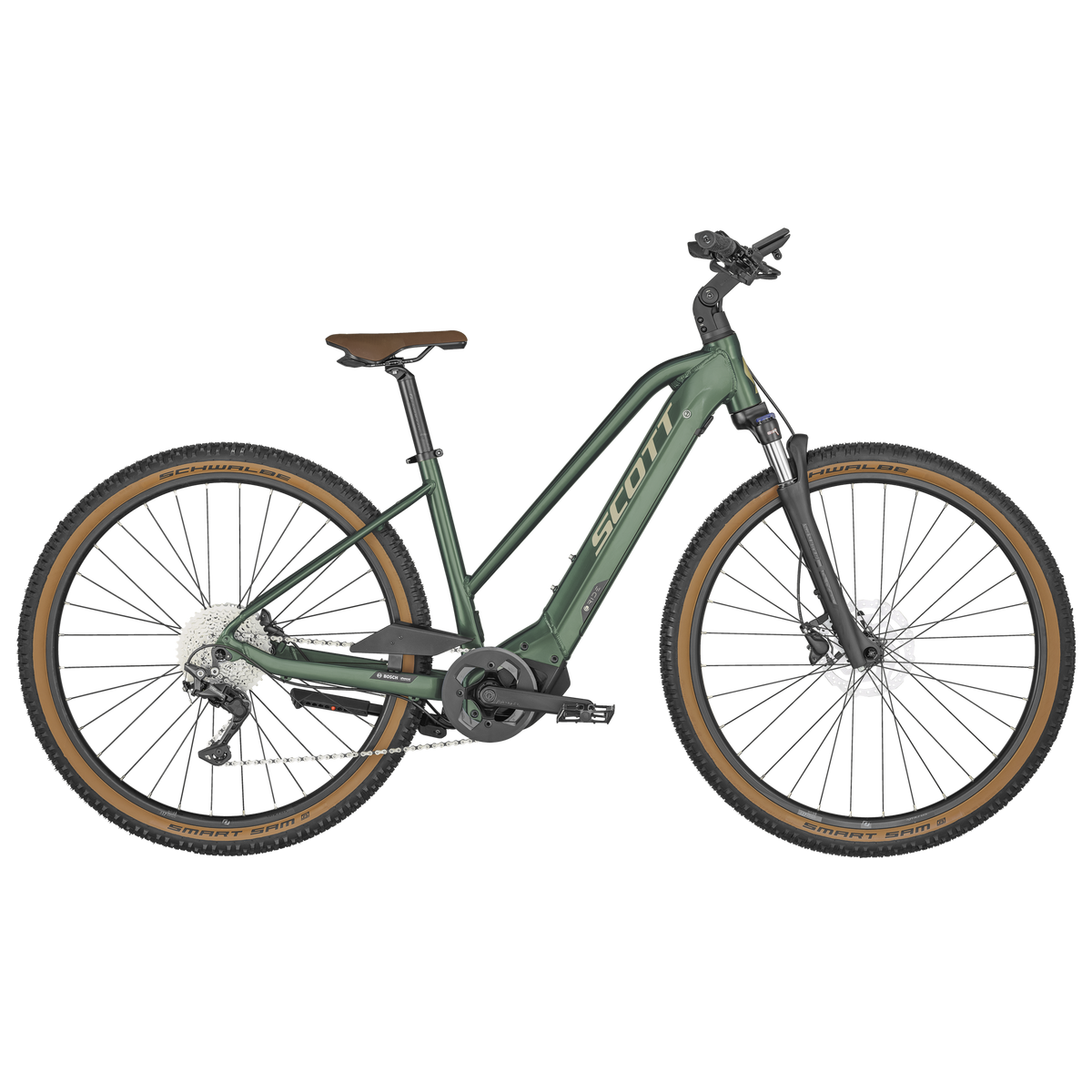 Scott Sub Cross eRIDE 10 Lady Electric Hybrid Bike Malachite Green L