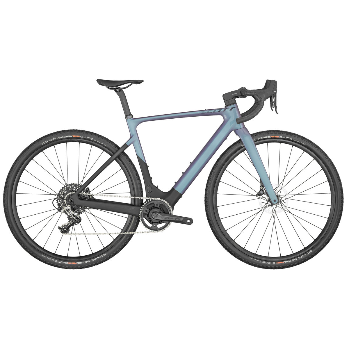 Scott Contessa Solace Gravel eRIDE 15 Electric Gravel Bike Prism Unicorn Purple XS
