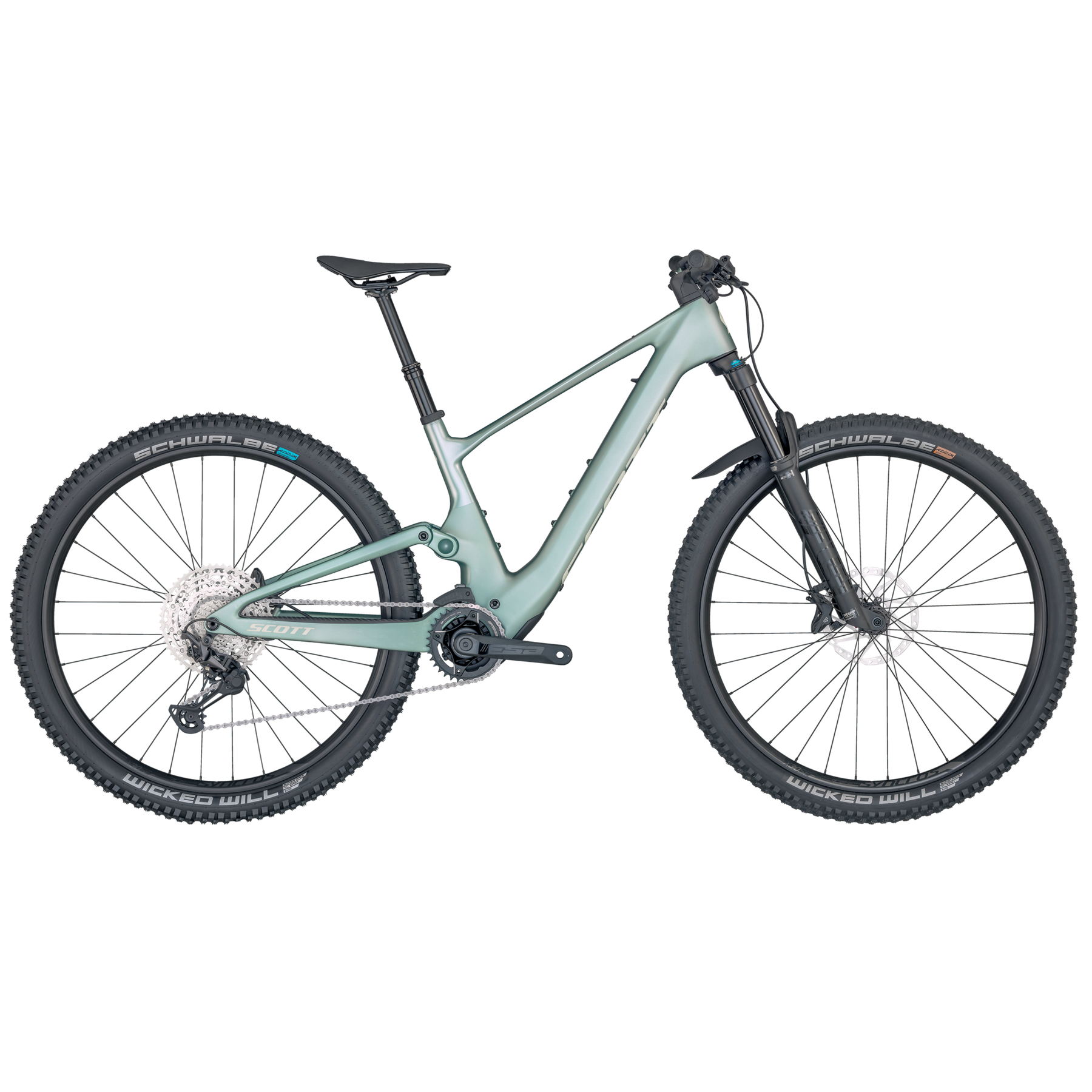 Scott Contessa Lumen eRIDE 900 Electric Mountain Bike Frozen Green L
