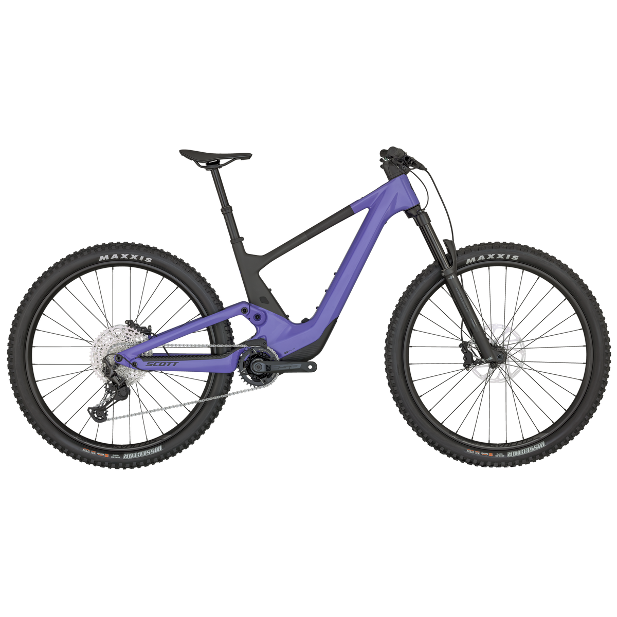 Scott Contessa Voltage eRIDE 910 Electric Mountain Bike Peri Purple L