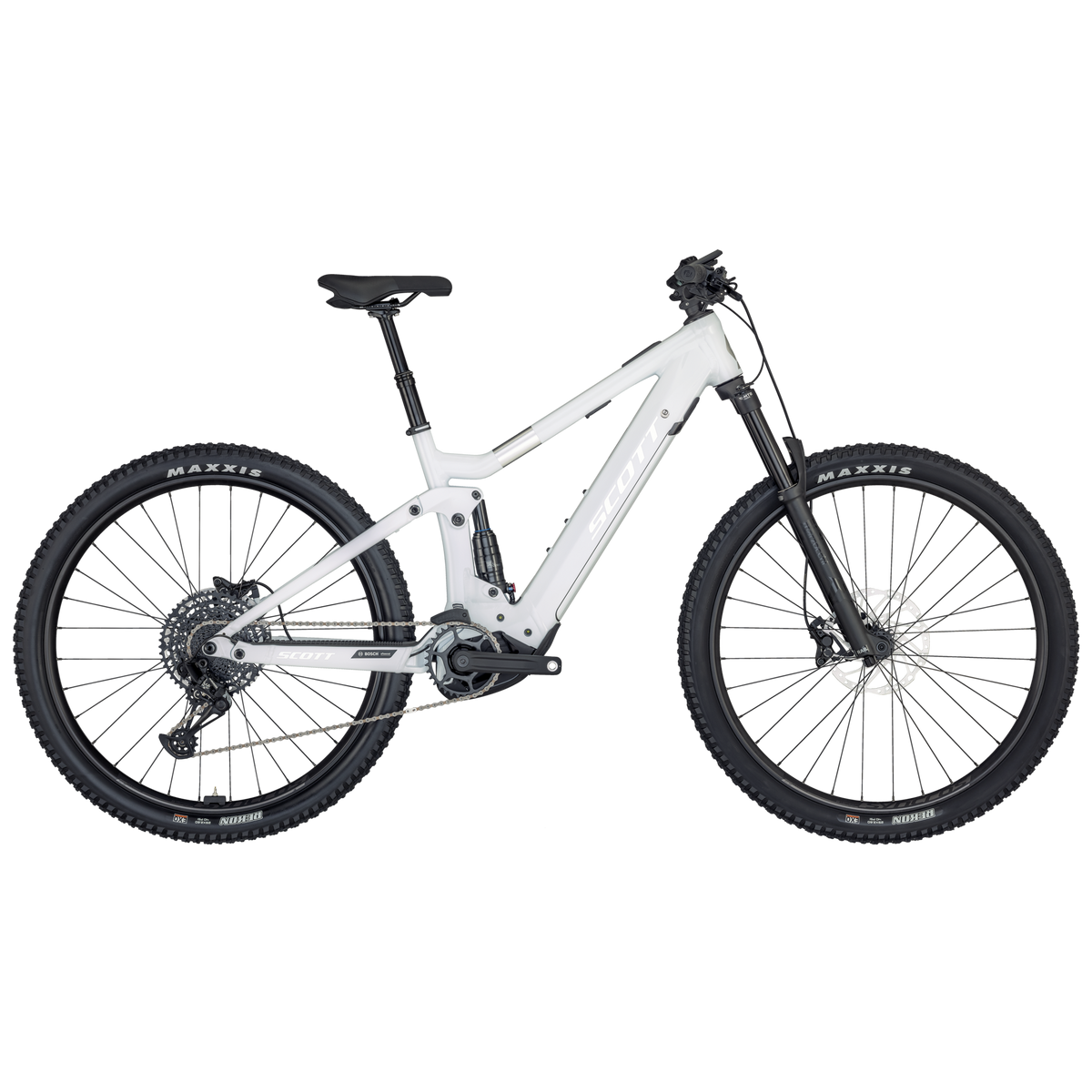 Scott Contessa Strike eRIDE 920 Electric Mountain Bike Silver White L