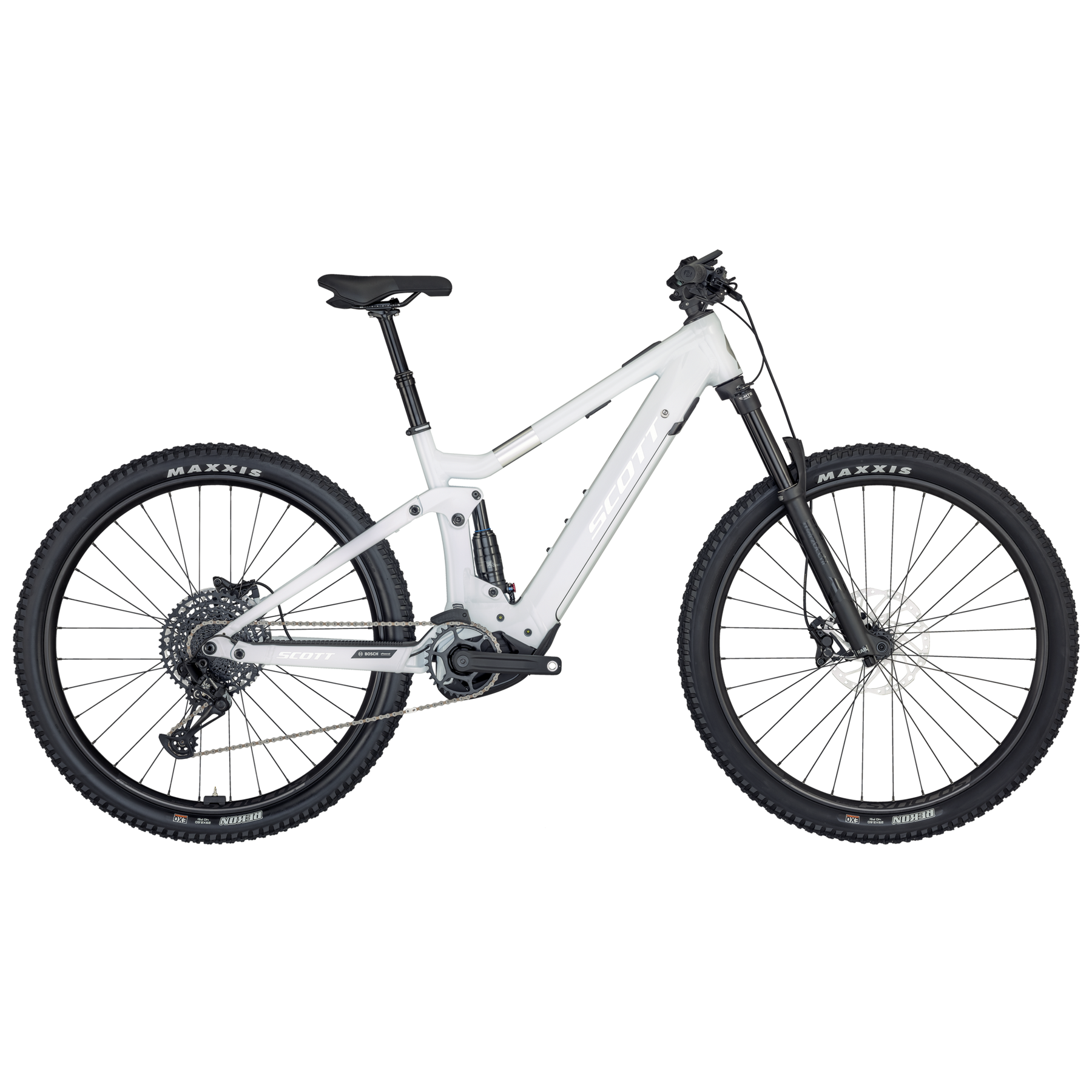 Scott Contessa Strike eRIDE 920 Electric Mountain Bike Silver White L