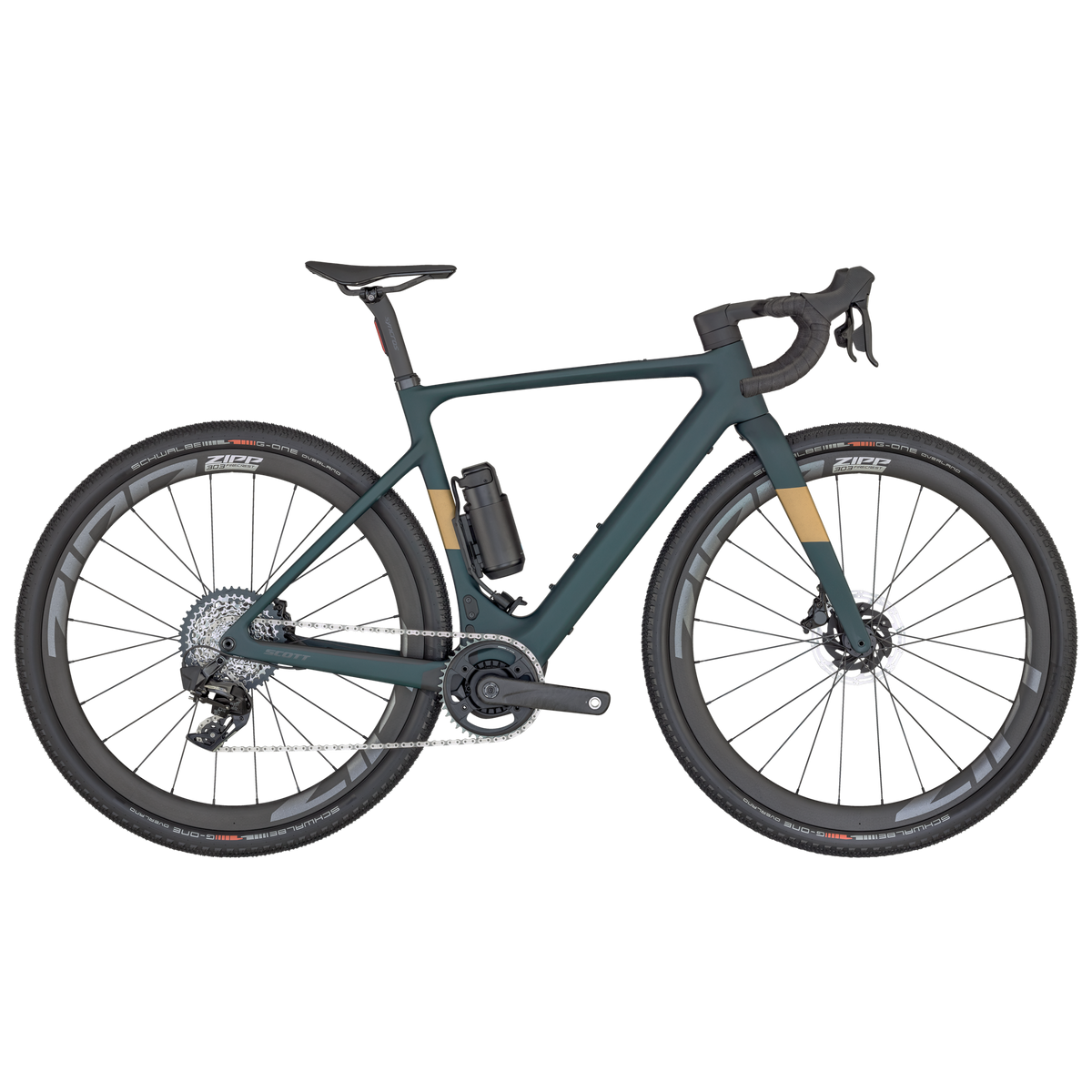 Scott Solace Gravel eRIDE 10 Electric Road Bike Petrol Green XL