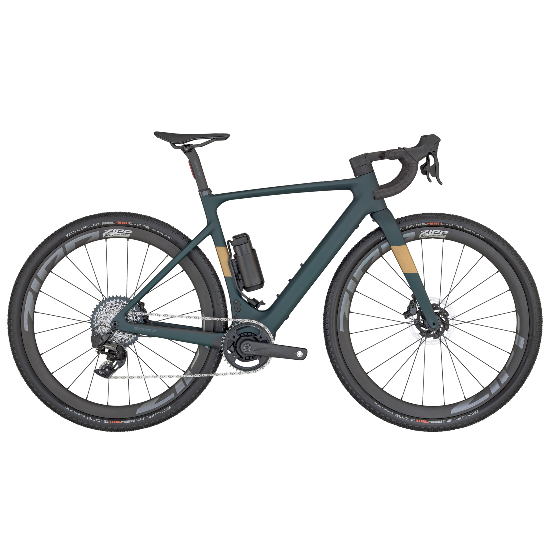 Scott Solace Gravel eRIDE 10 Electric Road Bike Petrol Green XL