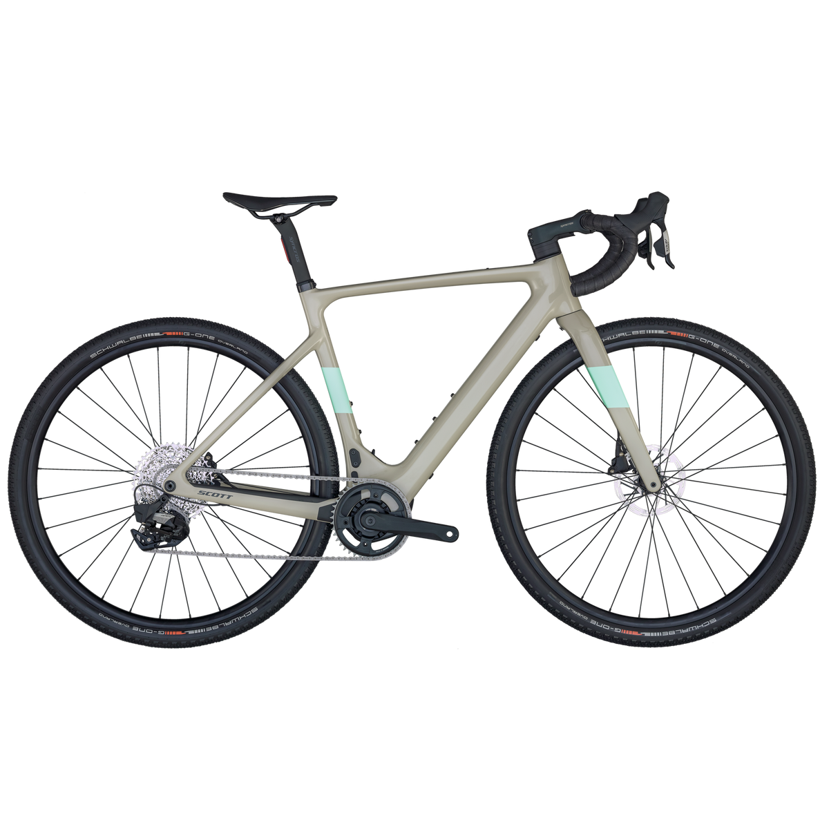 Scott Solace Gravel eRIDE 30 Electric Road Bike Cloud Beige XL