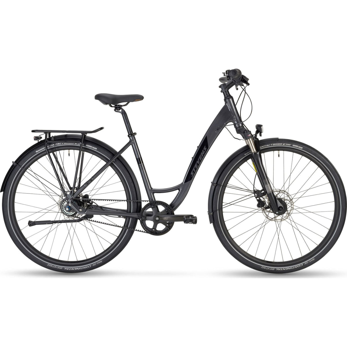 Stevens Boulevard Luxe Forma Gen.2 Womens City Bike Grey L