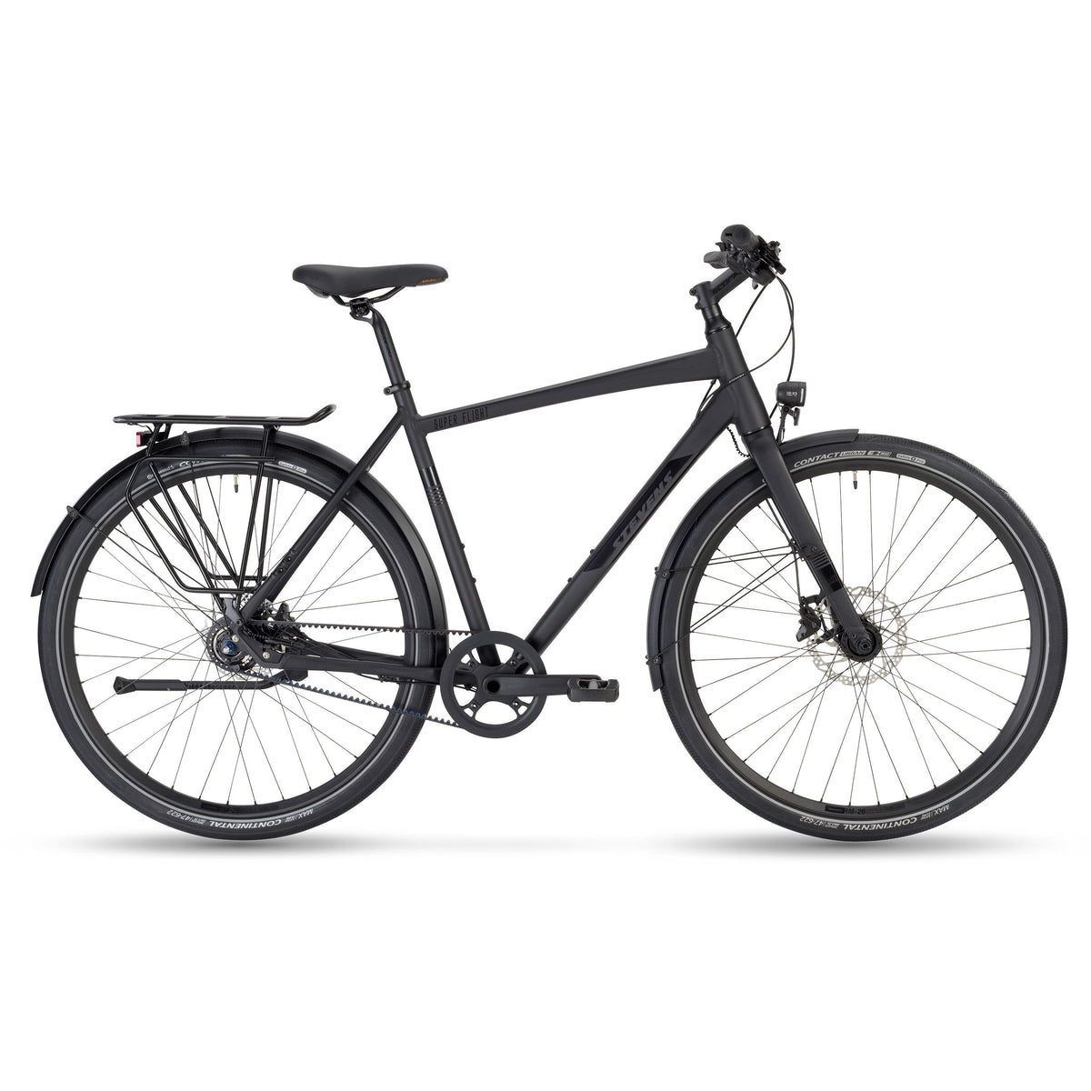 Stevens Super Flight HT City Bike Black XXXL