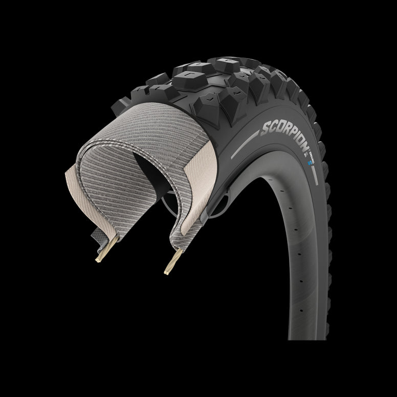 Pirelli Scorpion Enduro S MTB Tyre Black 29 x 2.40" SmartGRIP Gravity / ProWALL / Tubeless Ready