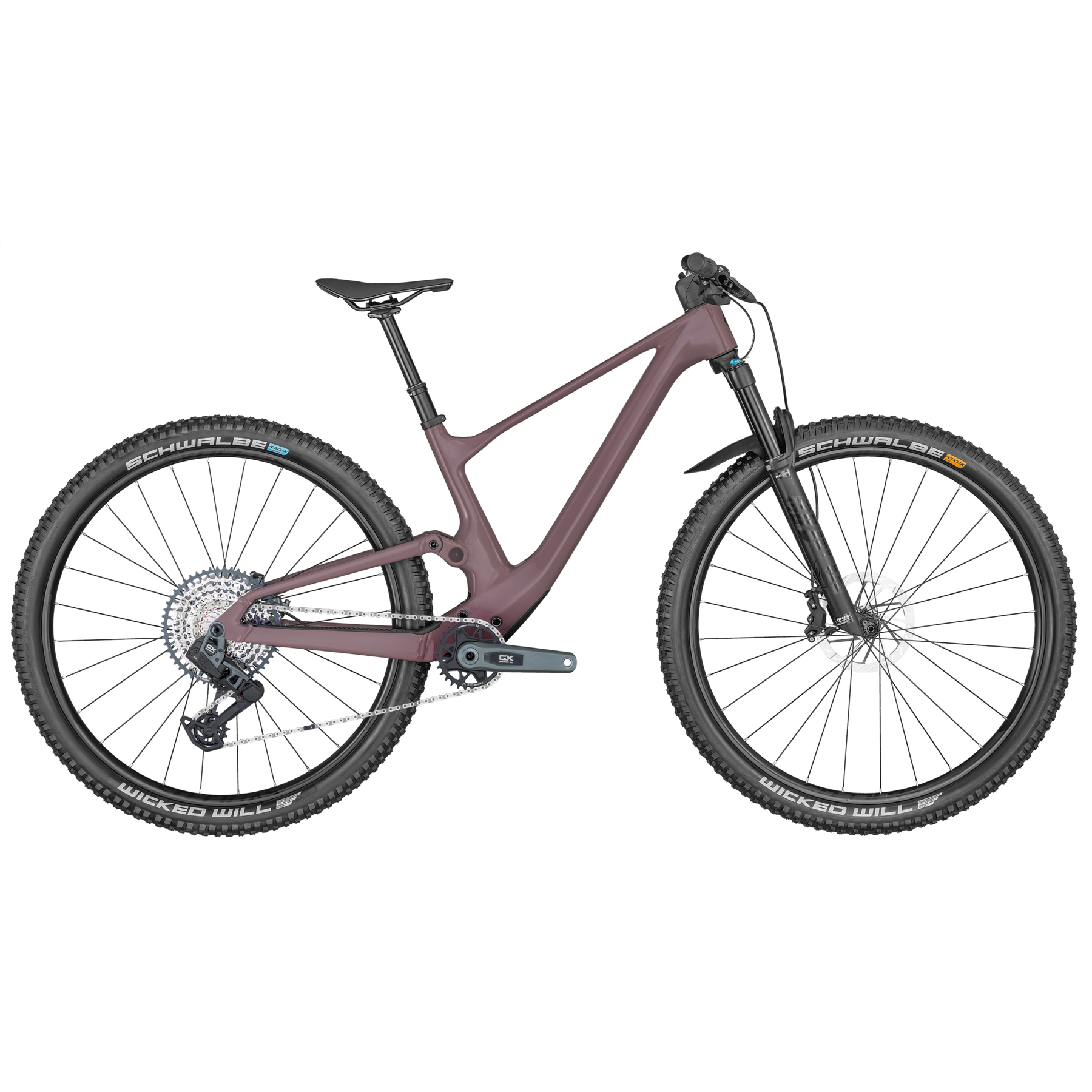 Scott Contessa Spark 910 TR Full Suspension Mountain Bike Peri Purple L