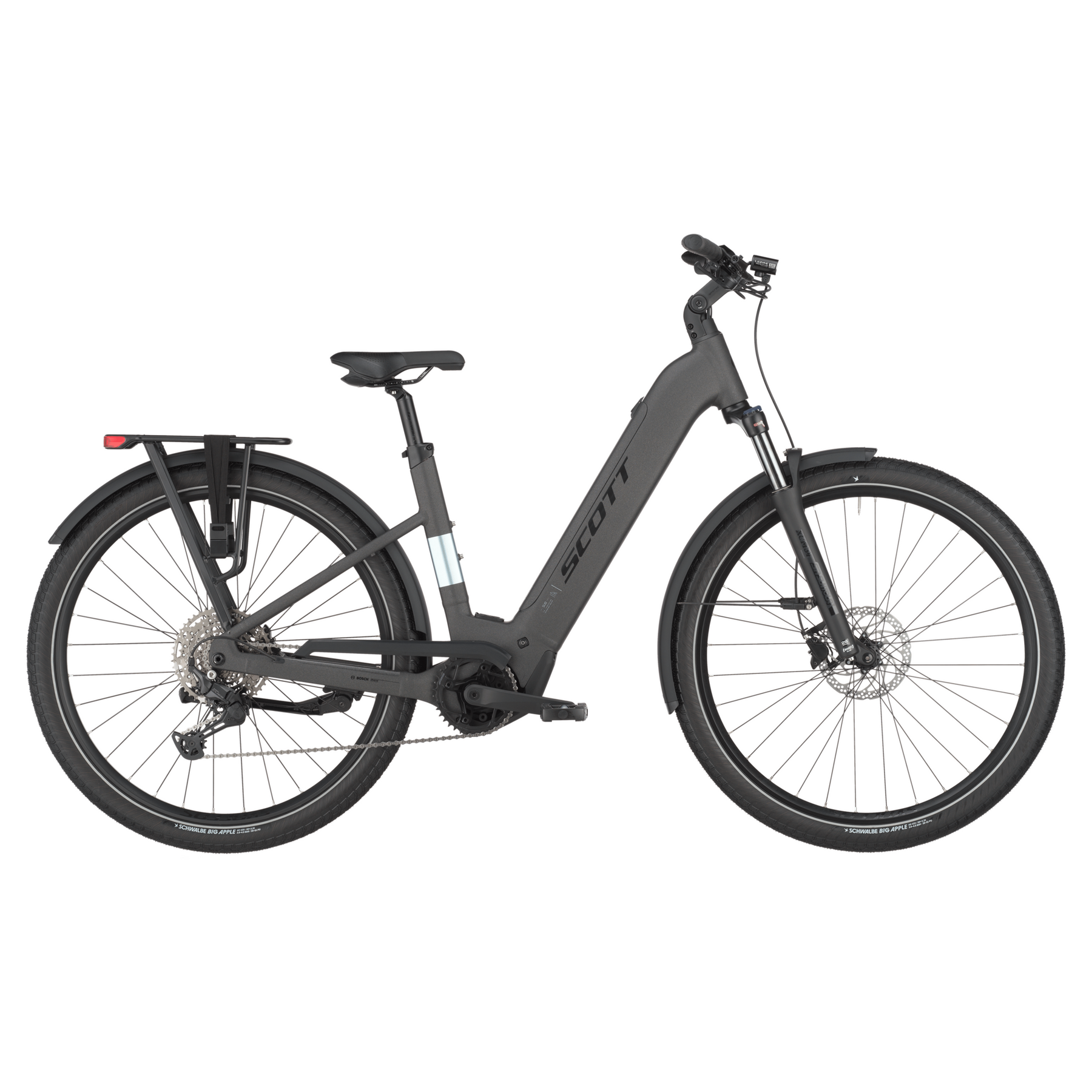 scott sub 30 wave electric hybrid bike Midnight Grey XL