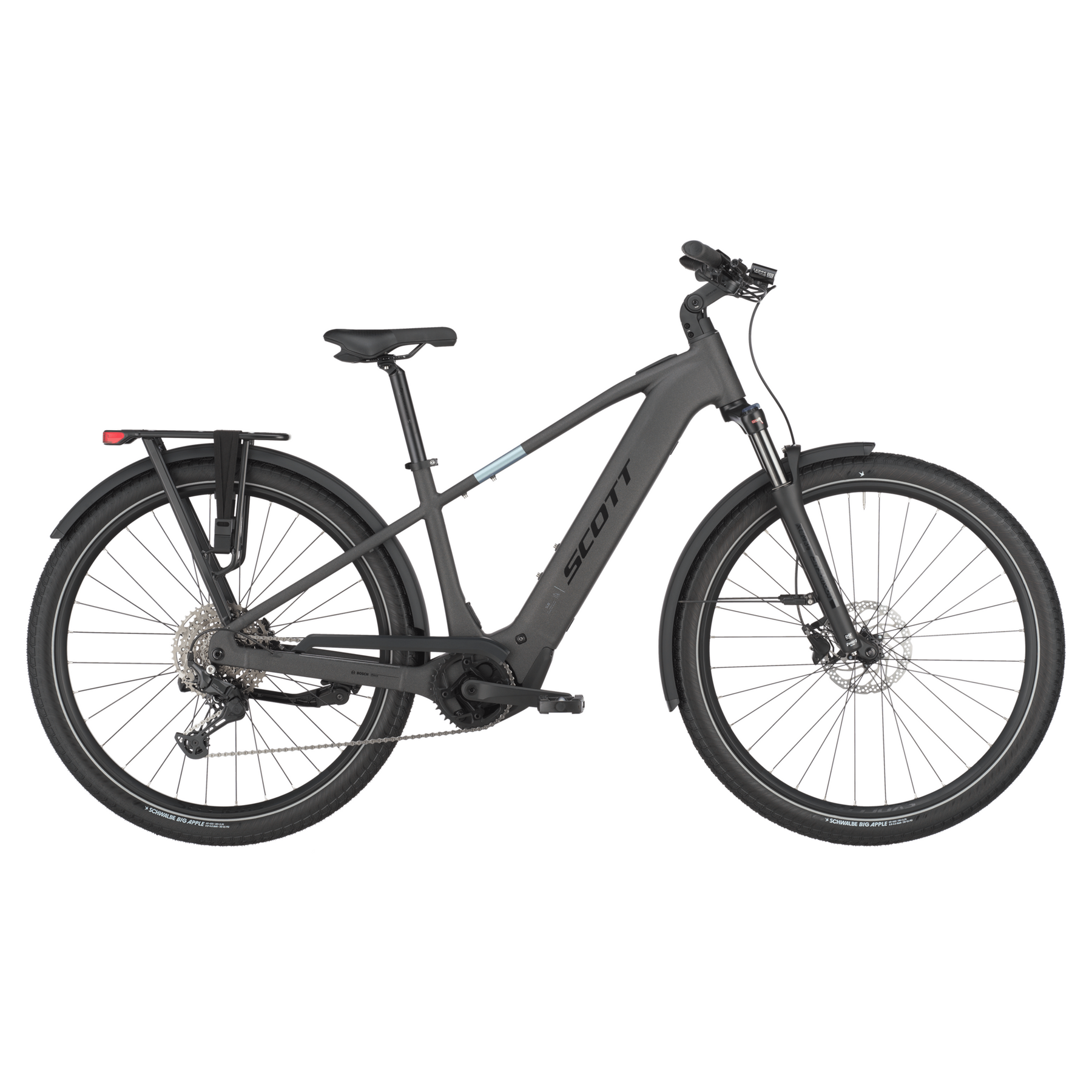 scott sub 30 electric hybrid bike Midnight Grey XL