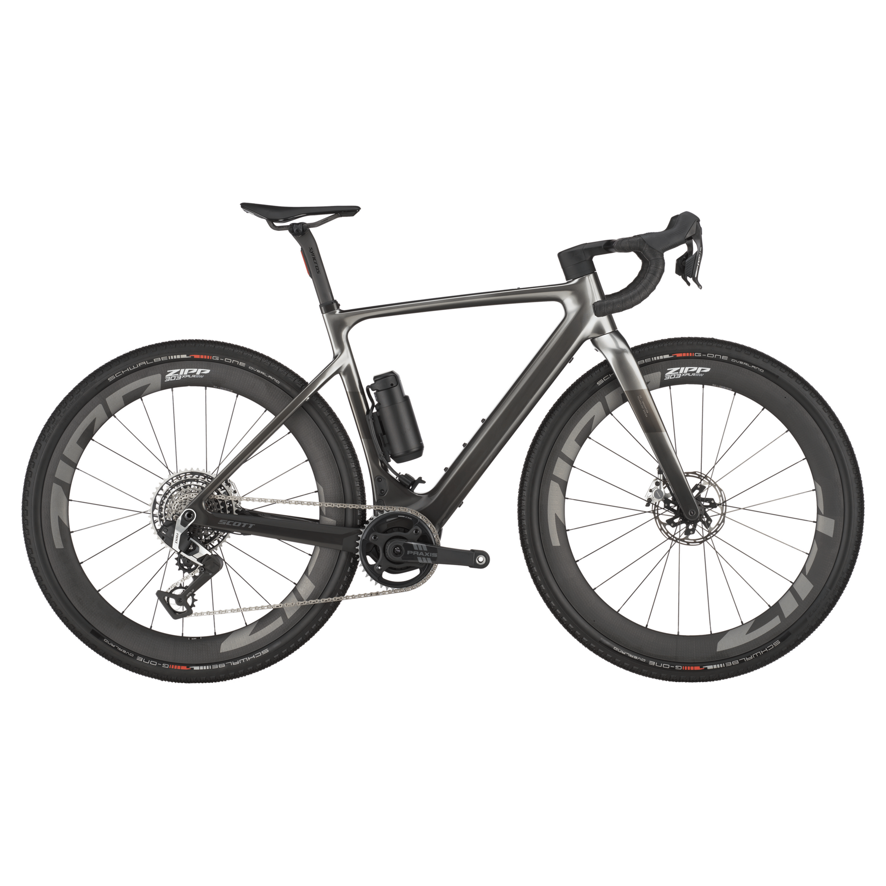 scott solace gravel ultimate electric gravel bike Chrome Silver XL