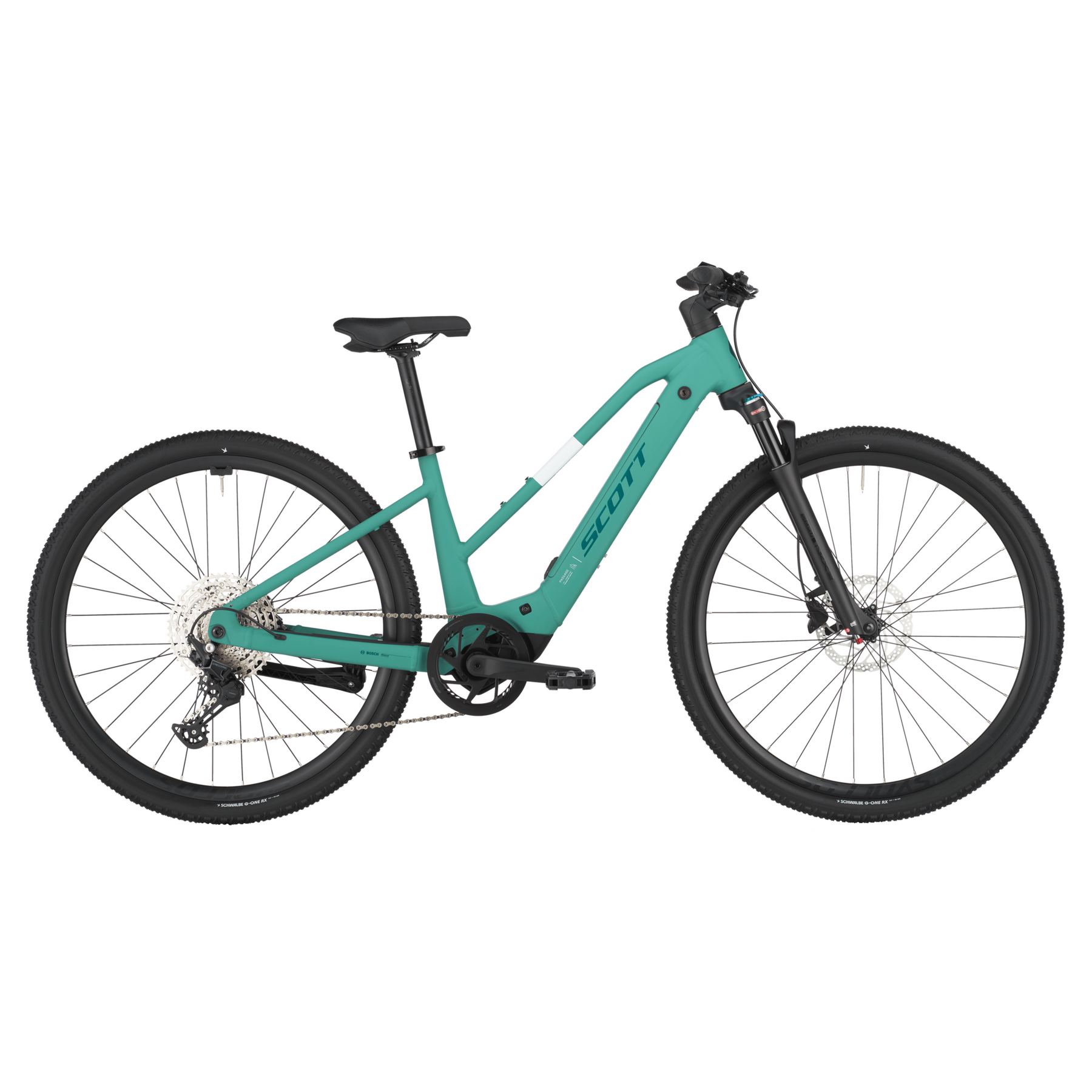 scott passage 20 slope electric hybrid bike Aventurine Green L