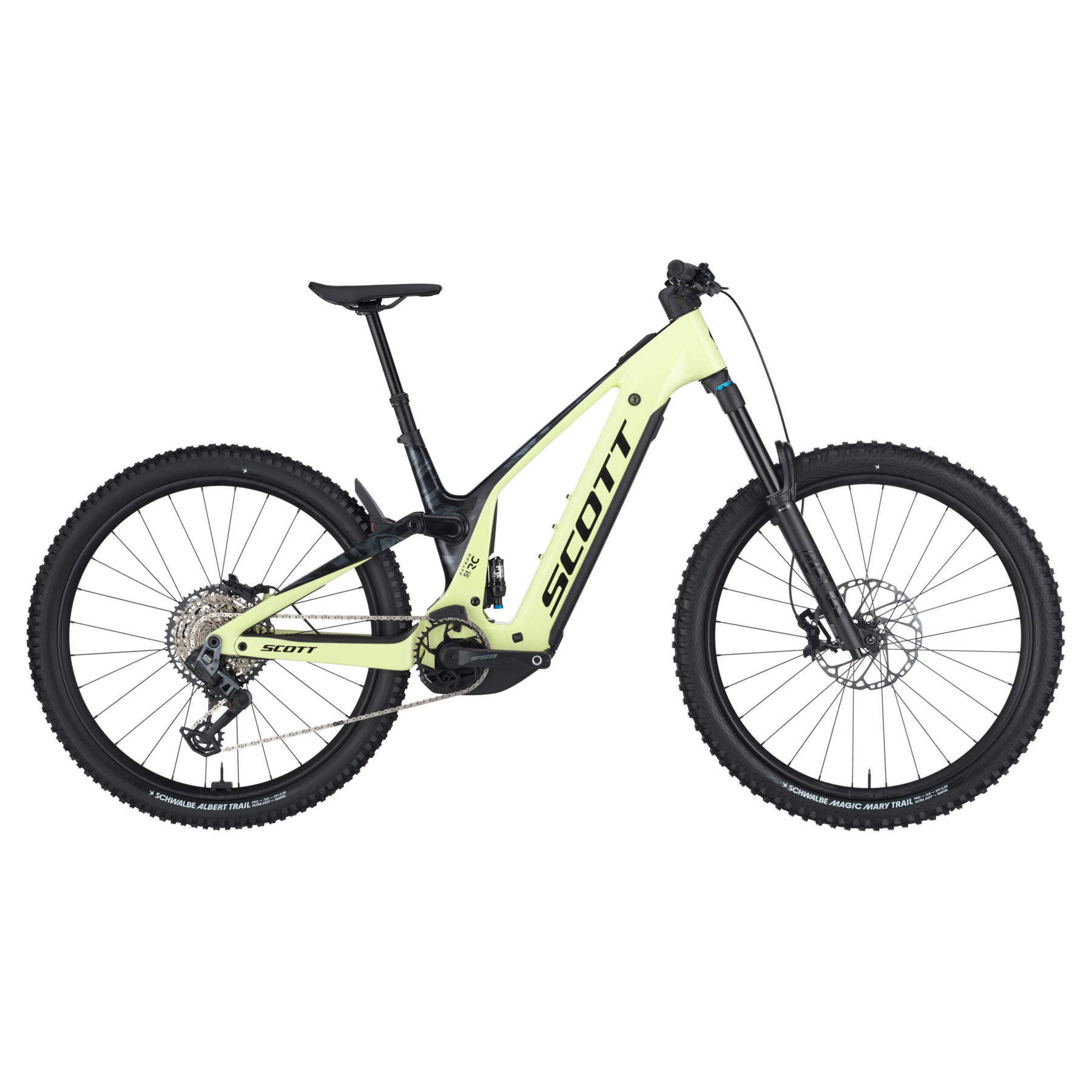 scott patron st 900 rc electric mountain bike Luminary Green/Swirly Black XL