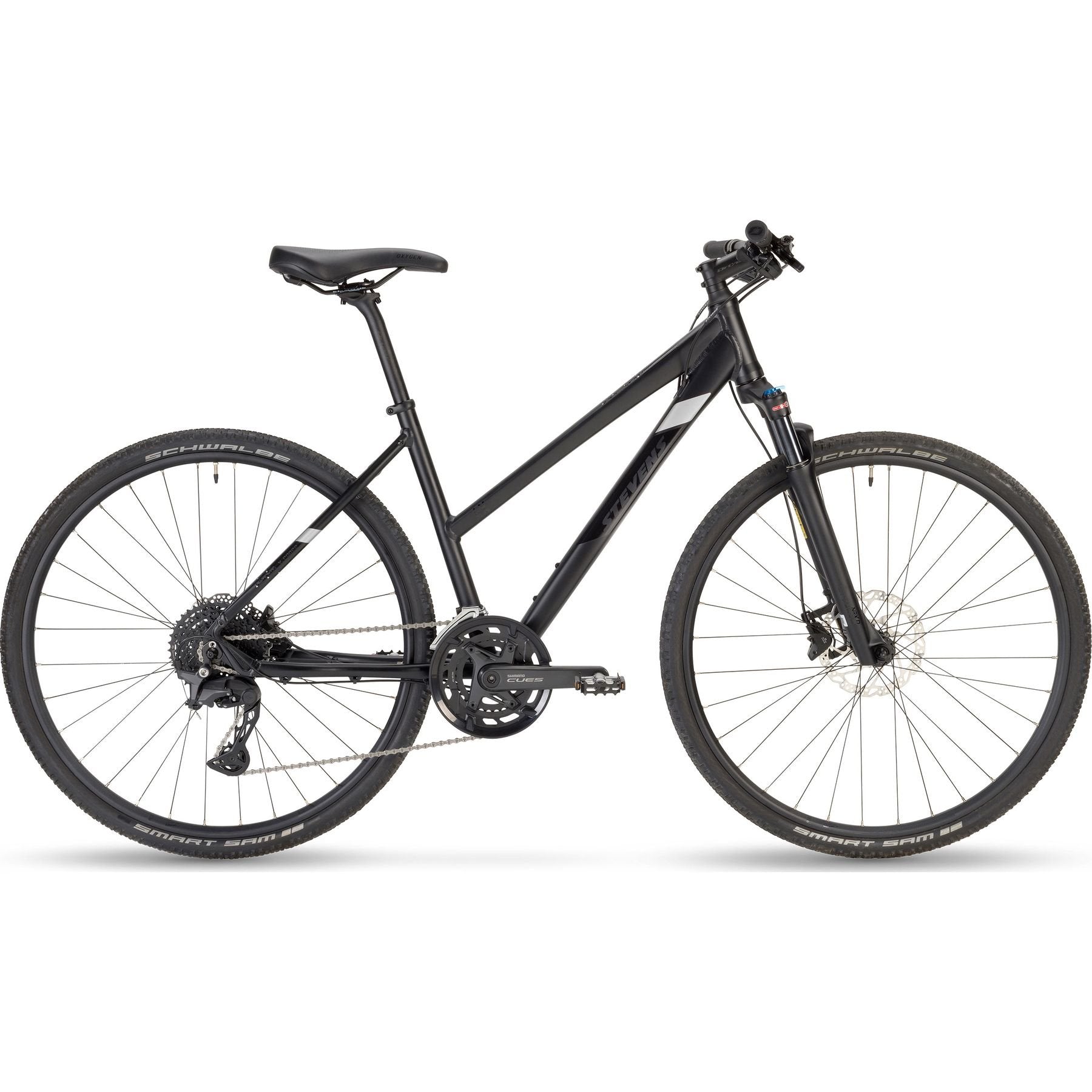 Stevens 6X LT Gen.2 Womens City Bike Black L