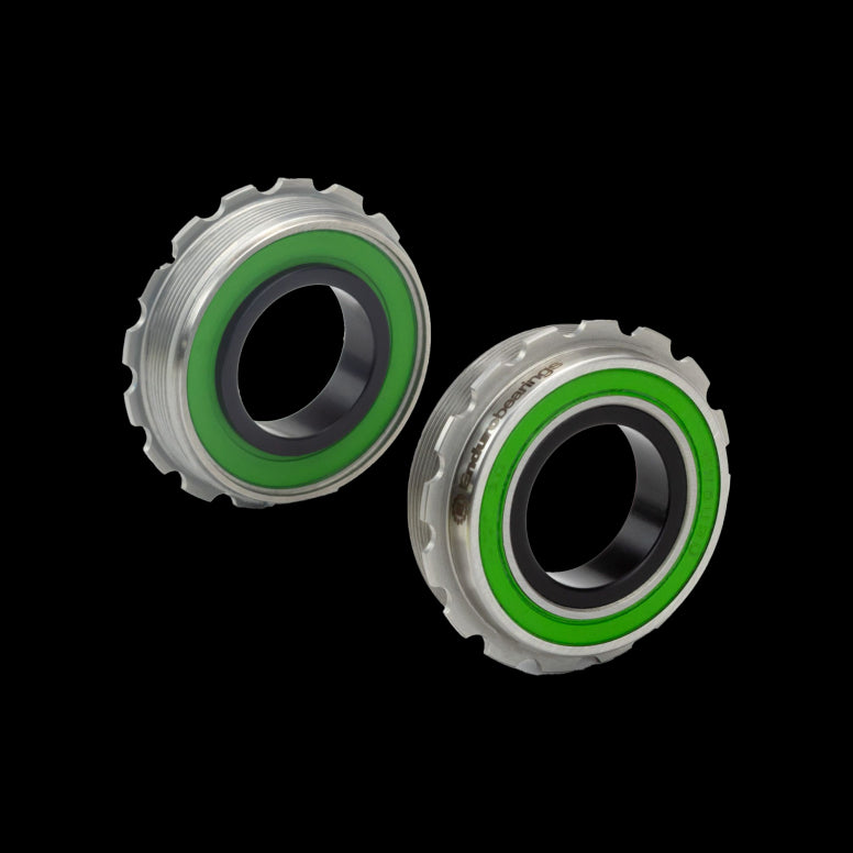 Enduro Bearings Maxhit T47 Aysmetrical Bottom Bracket Silver 24mm
