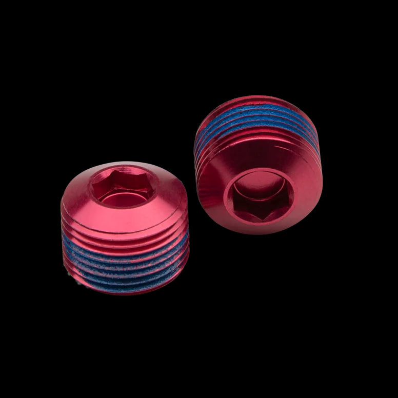 Crankbrothers Coloured Pedal End Cap Red