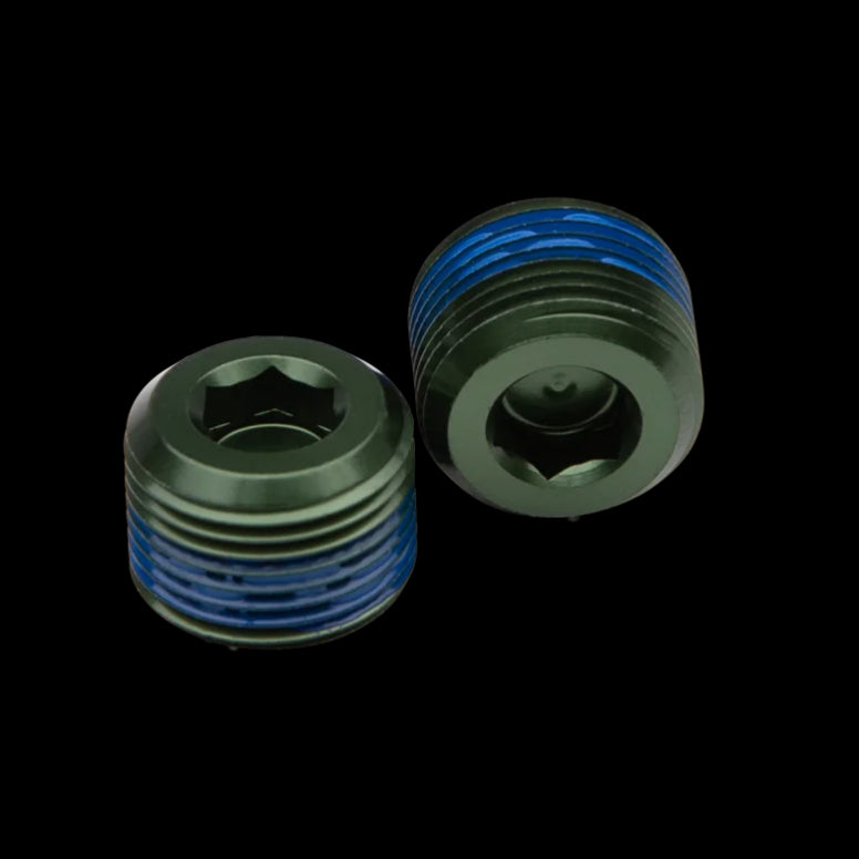 Crankbrothers Coloured Pedal End Cap Green