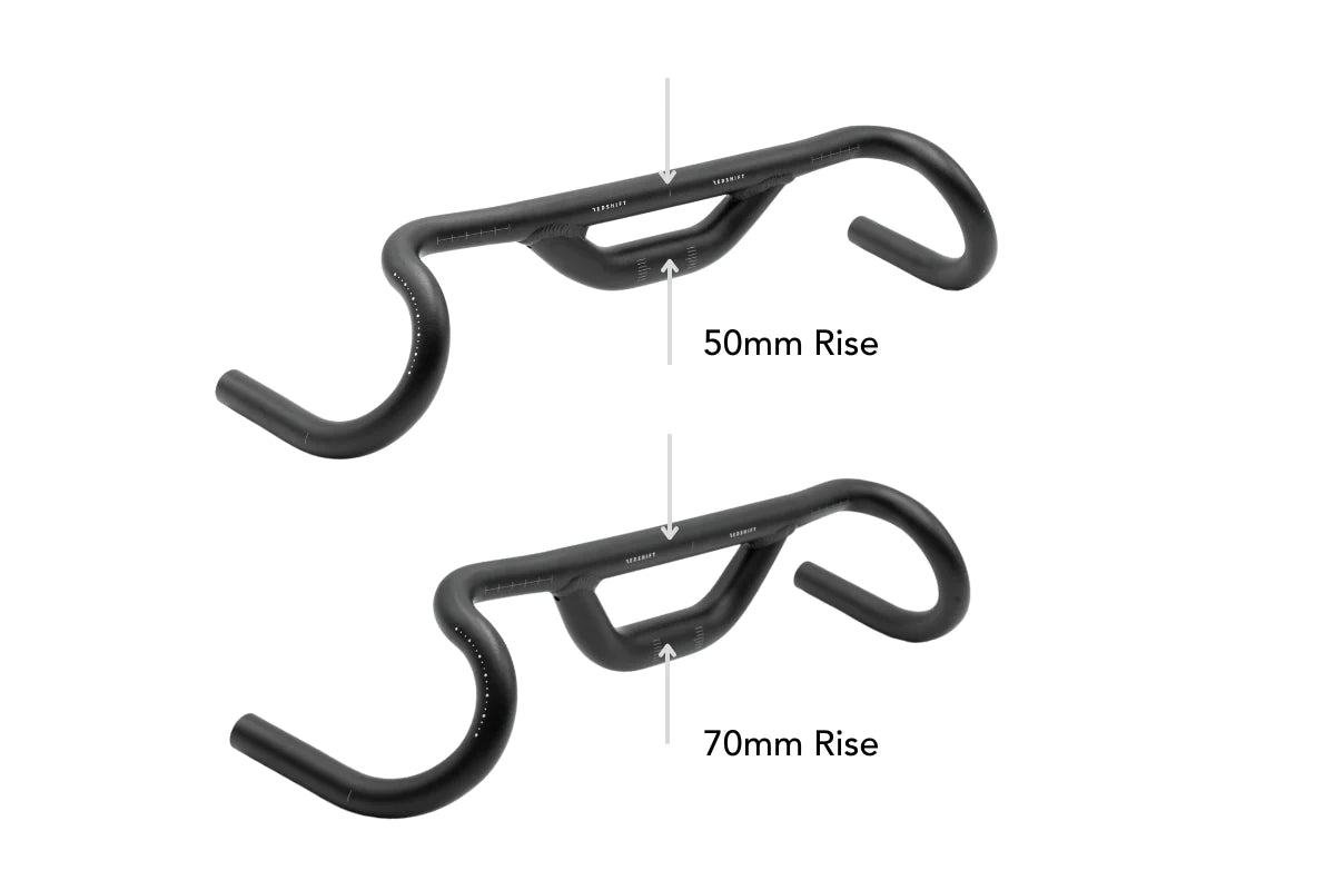 Redshift Sports Top Shelf Handlebar 50mm Rise - 25Deg Flare