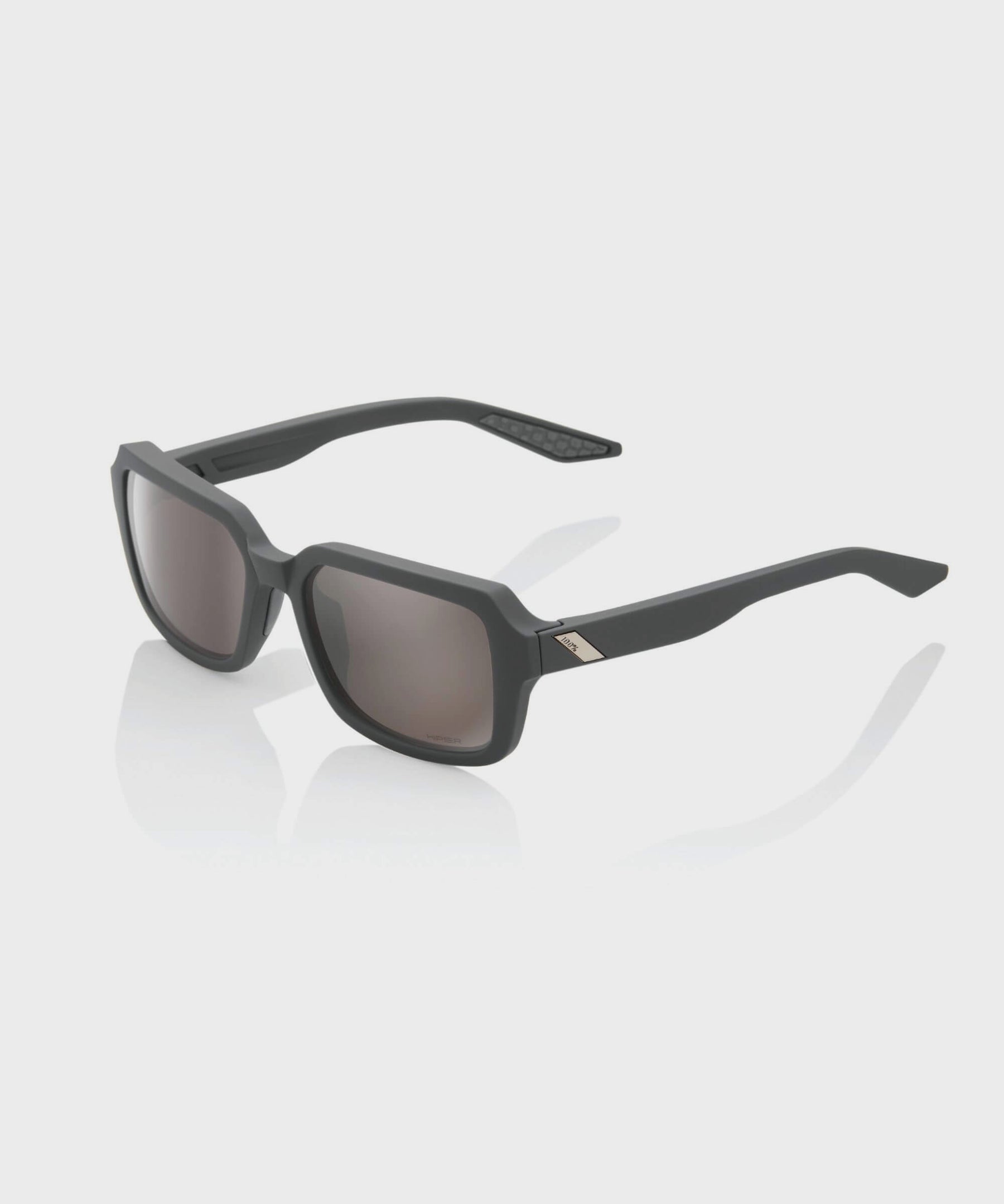 100% Rideley Glasses Soft Tact Cool Grey / HiPER Silver