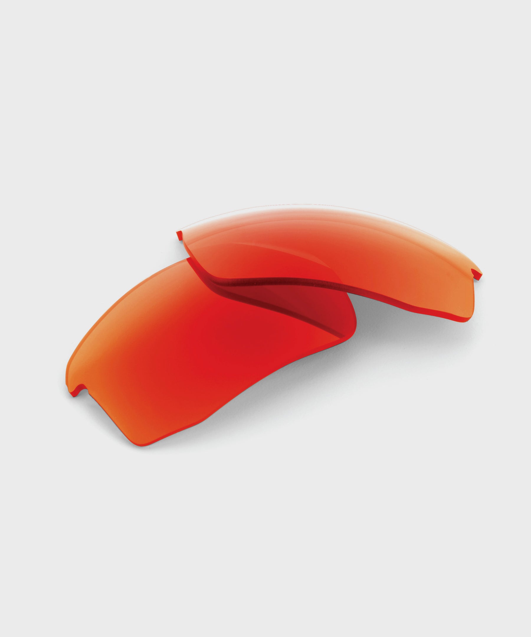 100% Speedcoupe Replacement Lenses (Pair) Deep Red Mirror Short