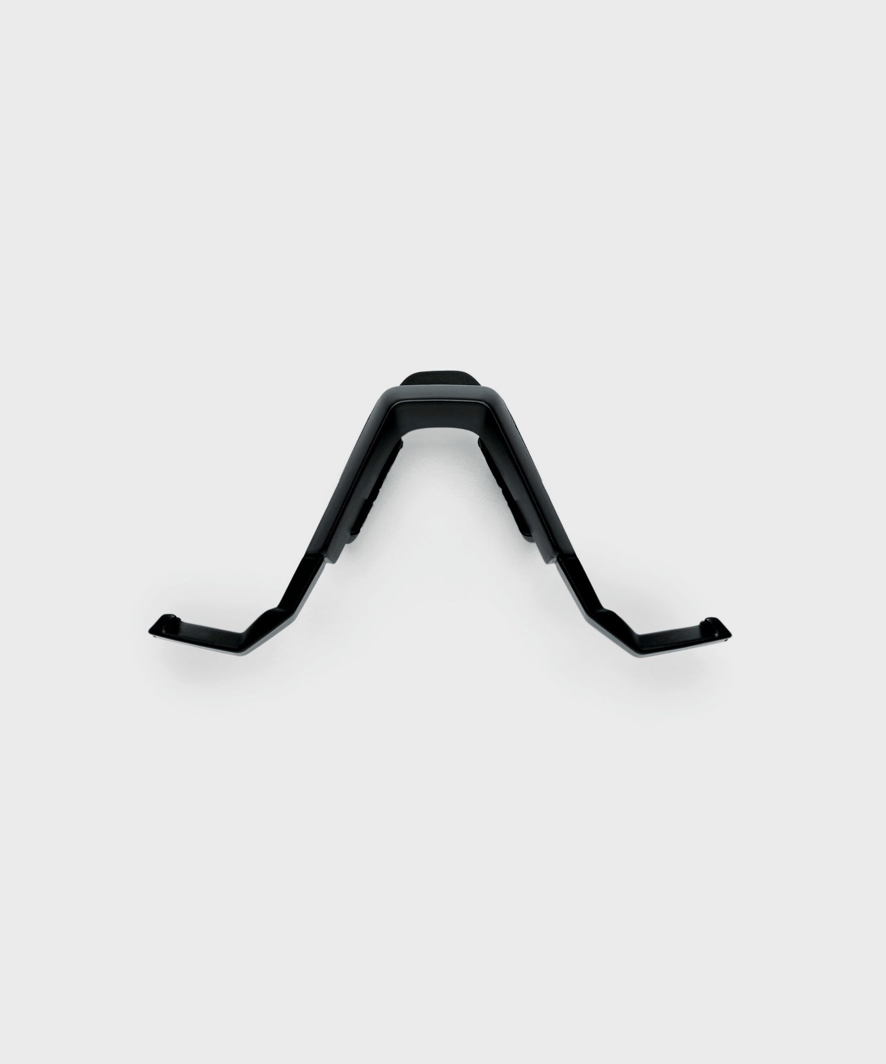 100% Speedcraft / S3 Replacement Nose Bridge Kit Matte Black Regular