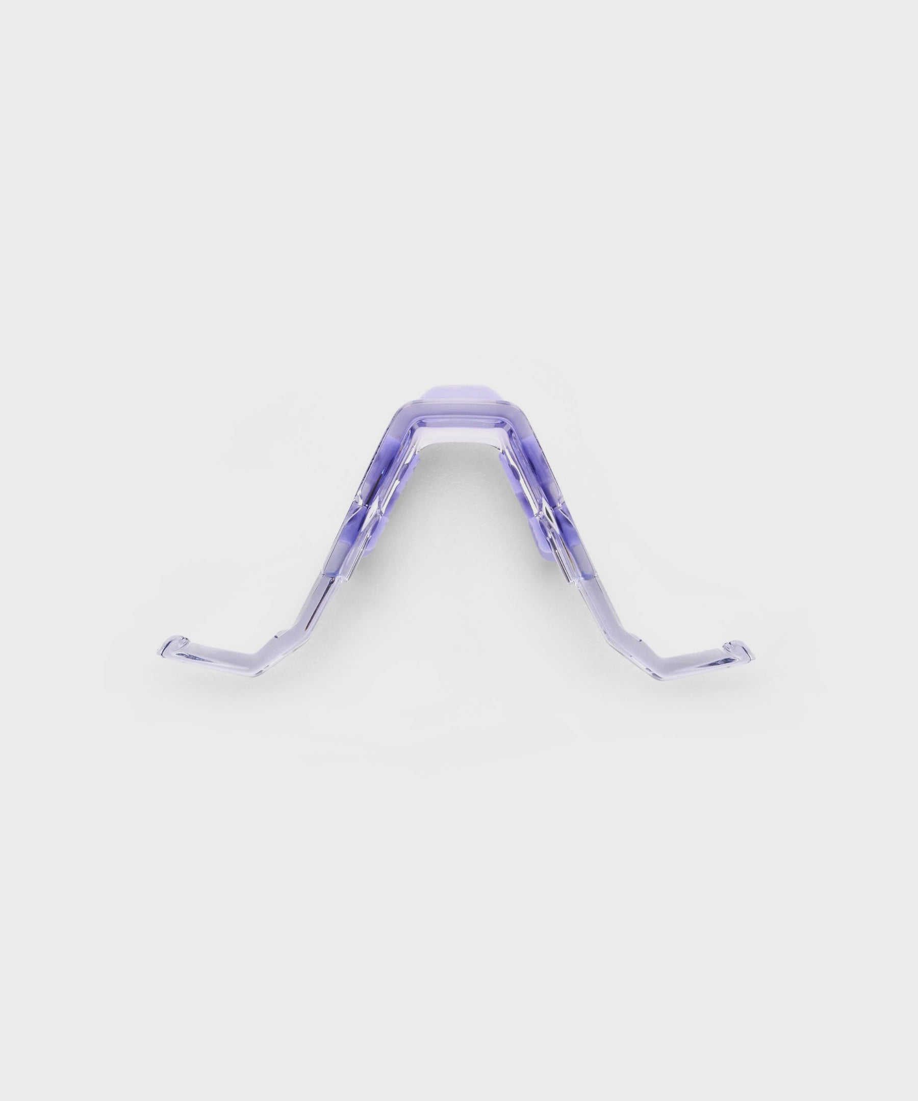 100% Speedcraft / S3 Replacement Nose Bridge Kit Polished Translucent Lavender Regular