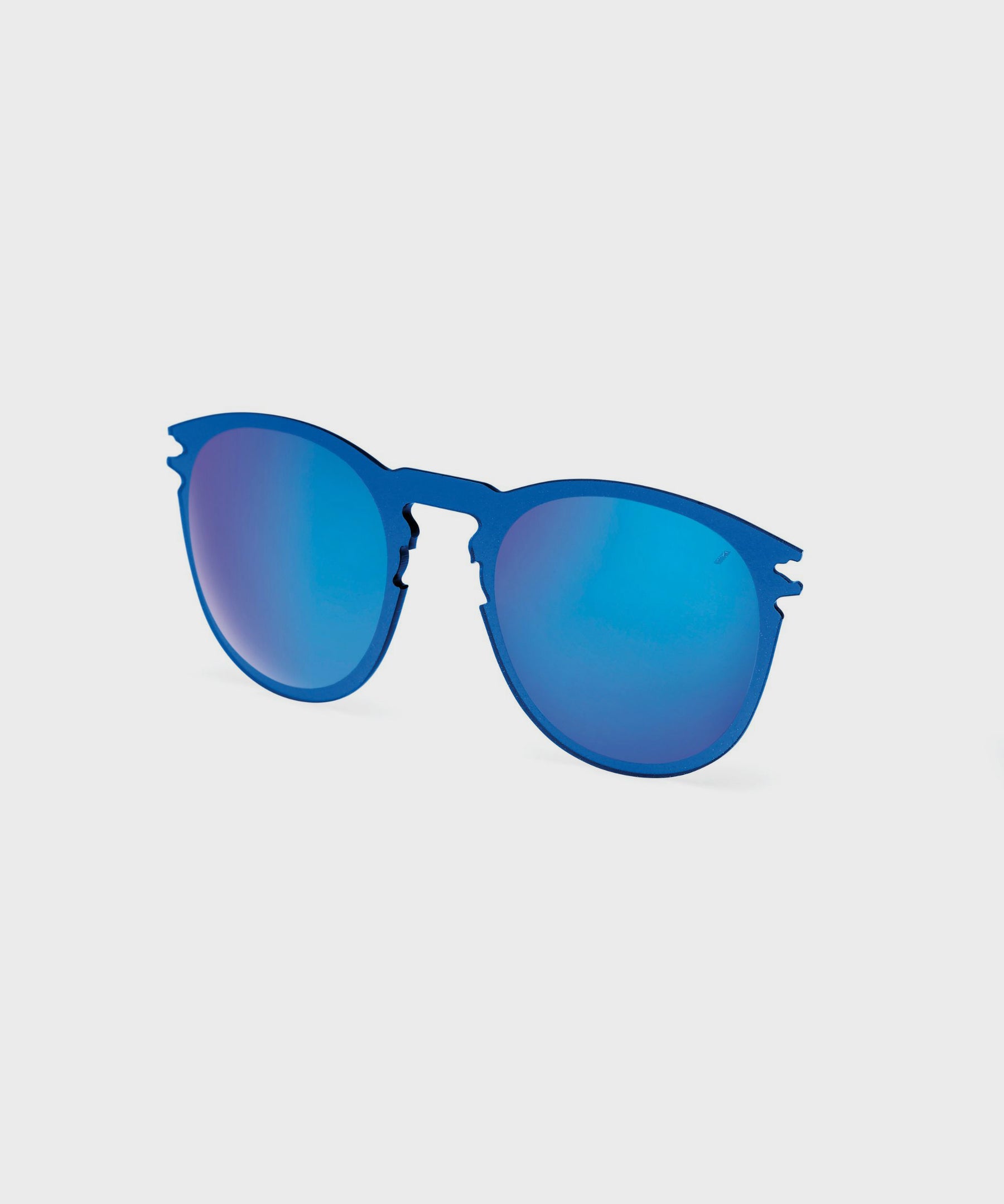 100% Legere Round Replacement Lens Blue Multilayer Mirror