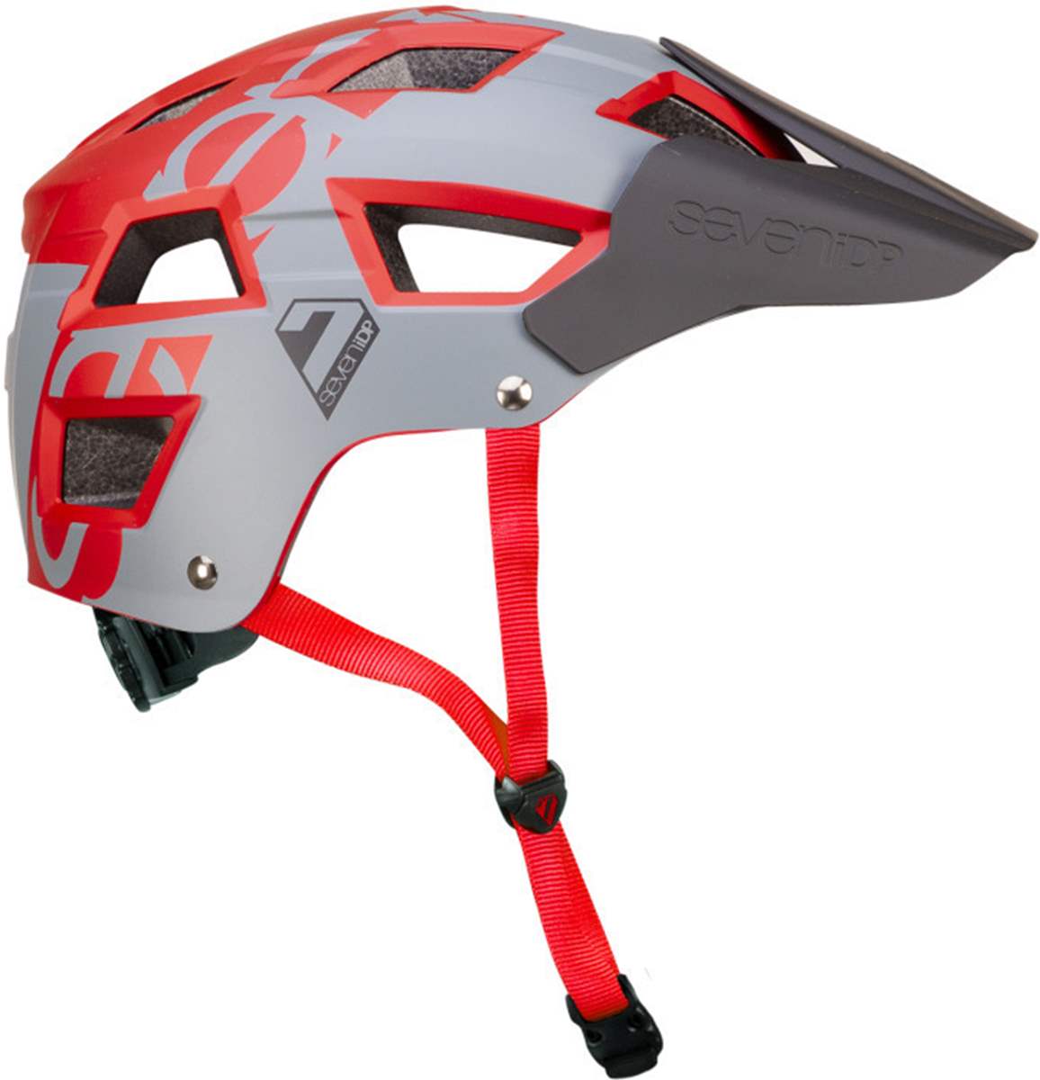 Red mountain cheap bike helmet