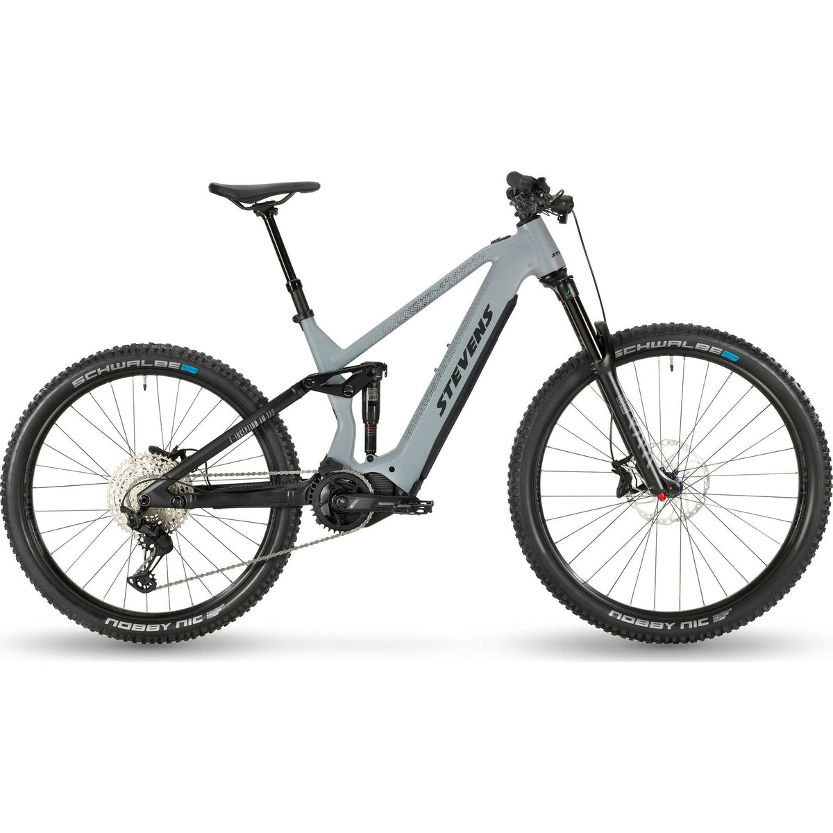 Stevens E-Inception AM 7.7.2 ACT Gen.1 Mullet Electric Mountain Bike Grey XL