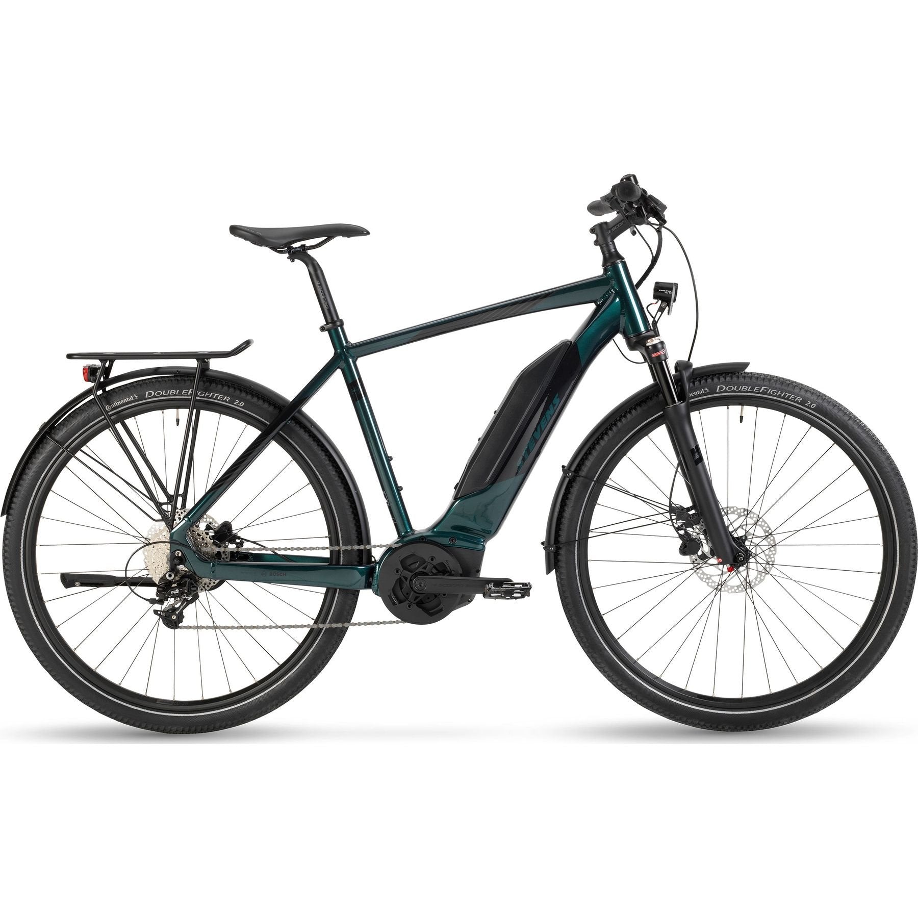 Stevens E-4X Tour HT Gen.1 Electric City Bike Green XXL