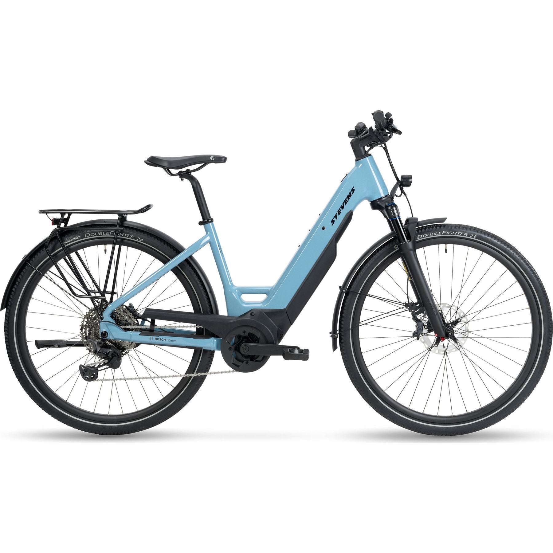 Stevens E-8X Tour Plus Forma Gen.2 Electric City Bike Blue L