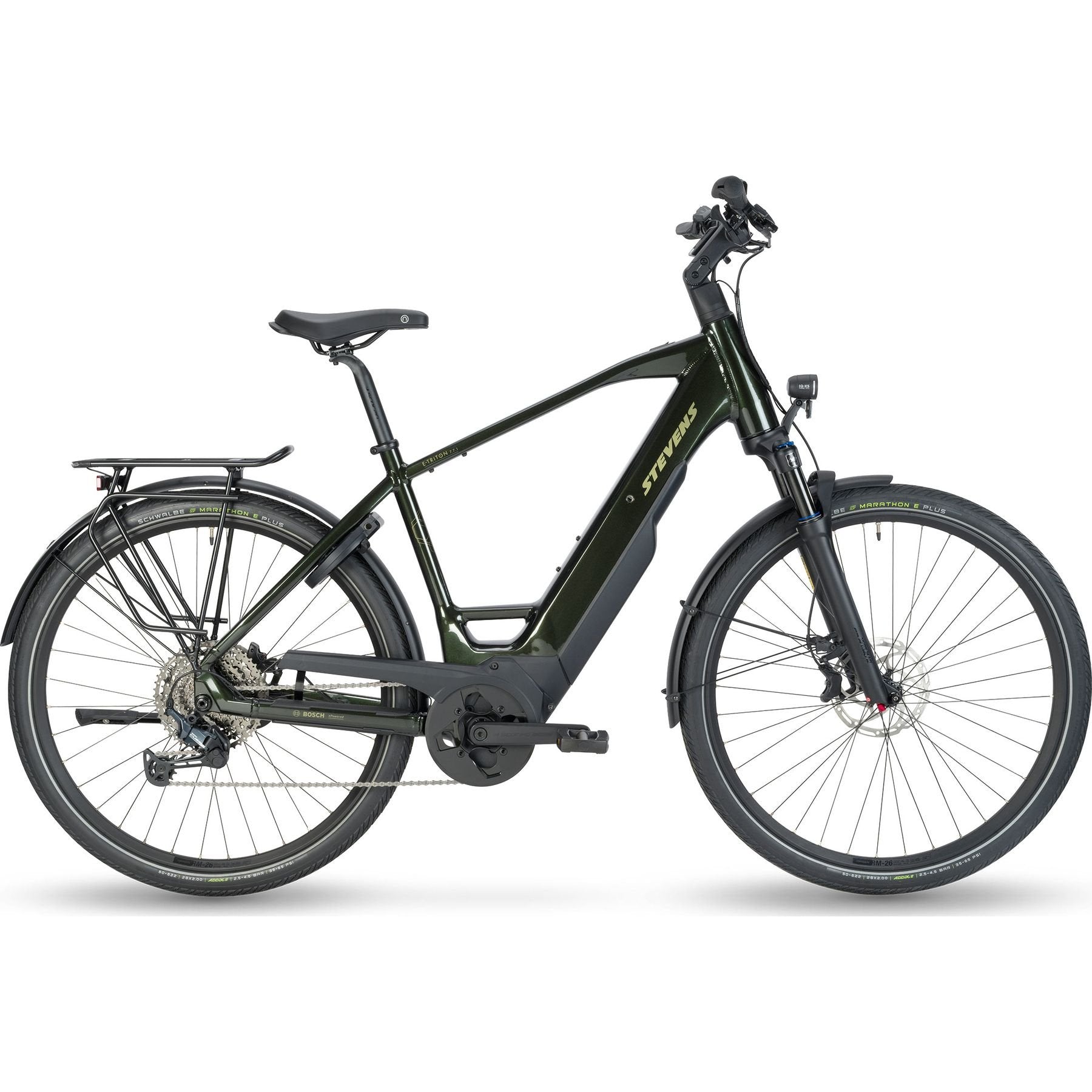 Stevens E-Triton 7.7.1 HT Electric City Bike Green XL
