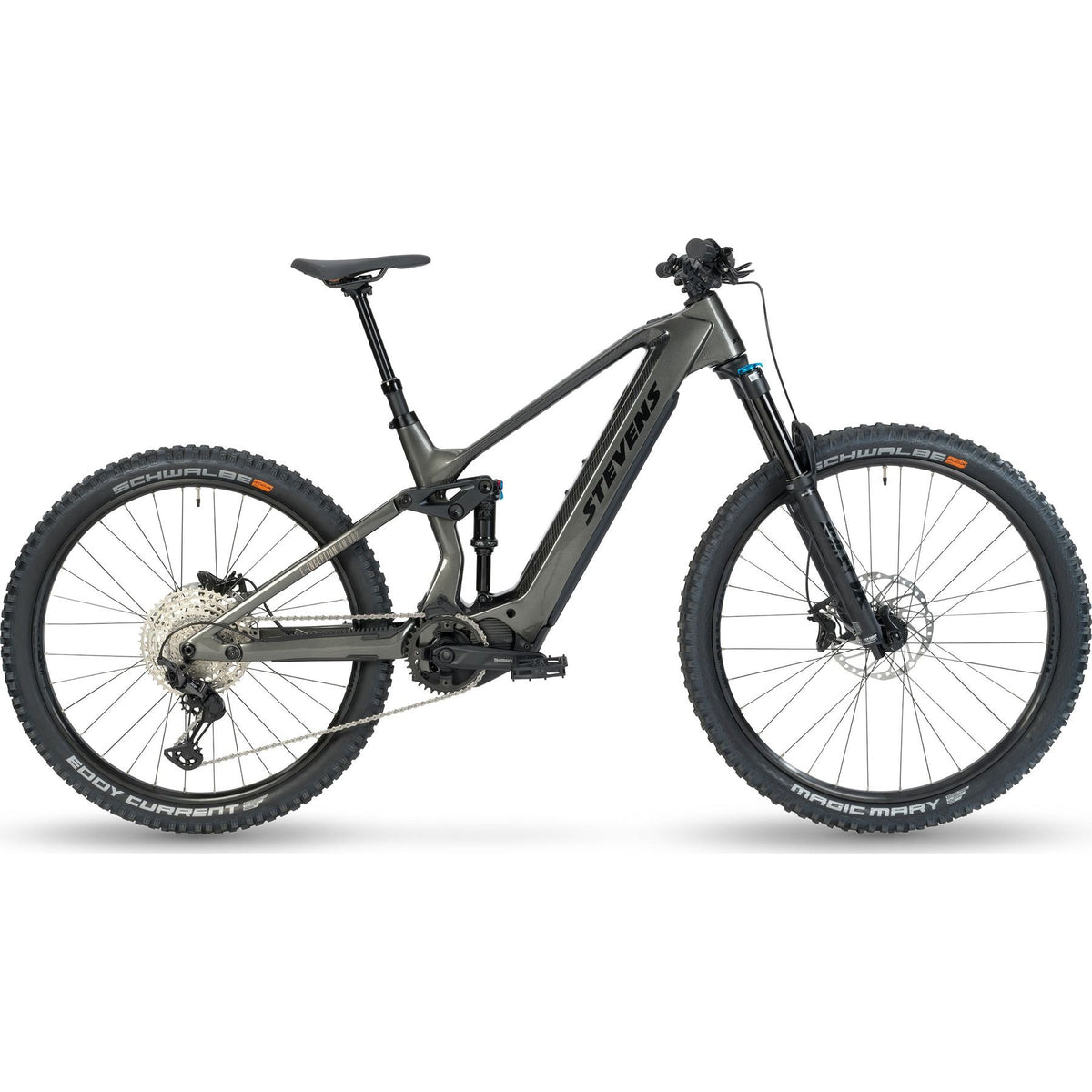 Stevens E-Inception AM 8.8.2 GTF Mullet Electric Mountain Bike Grey XL
