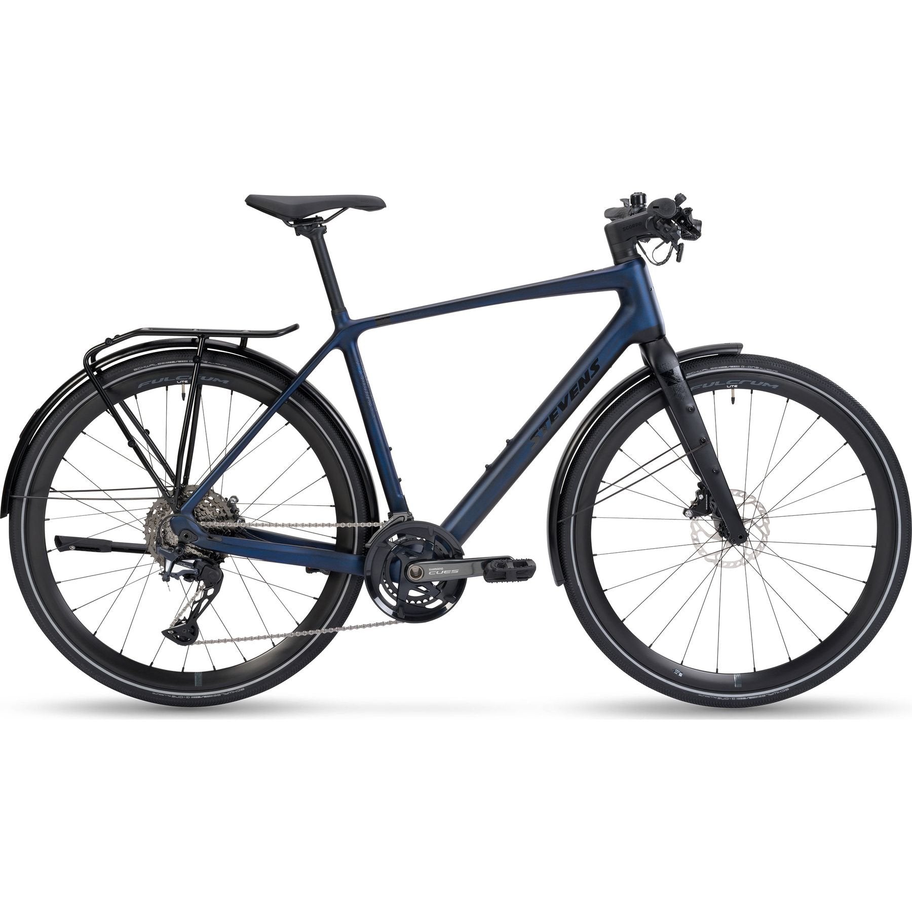 Stevens E-Strada 8.3.4 FEQ HT Electric City Bike Blue XL