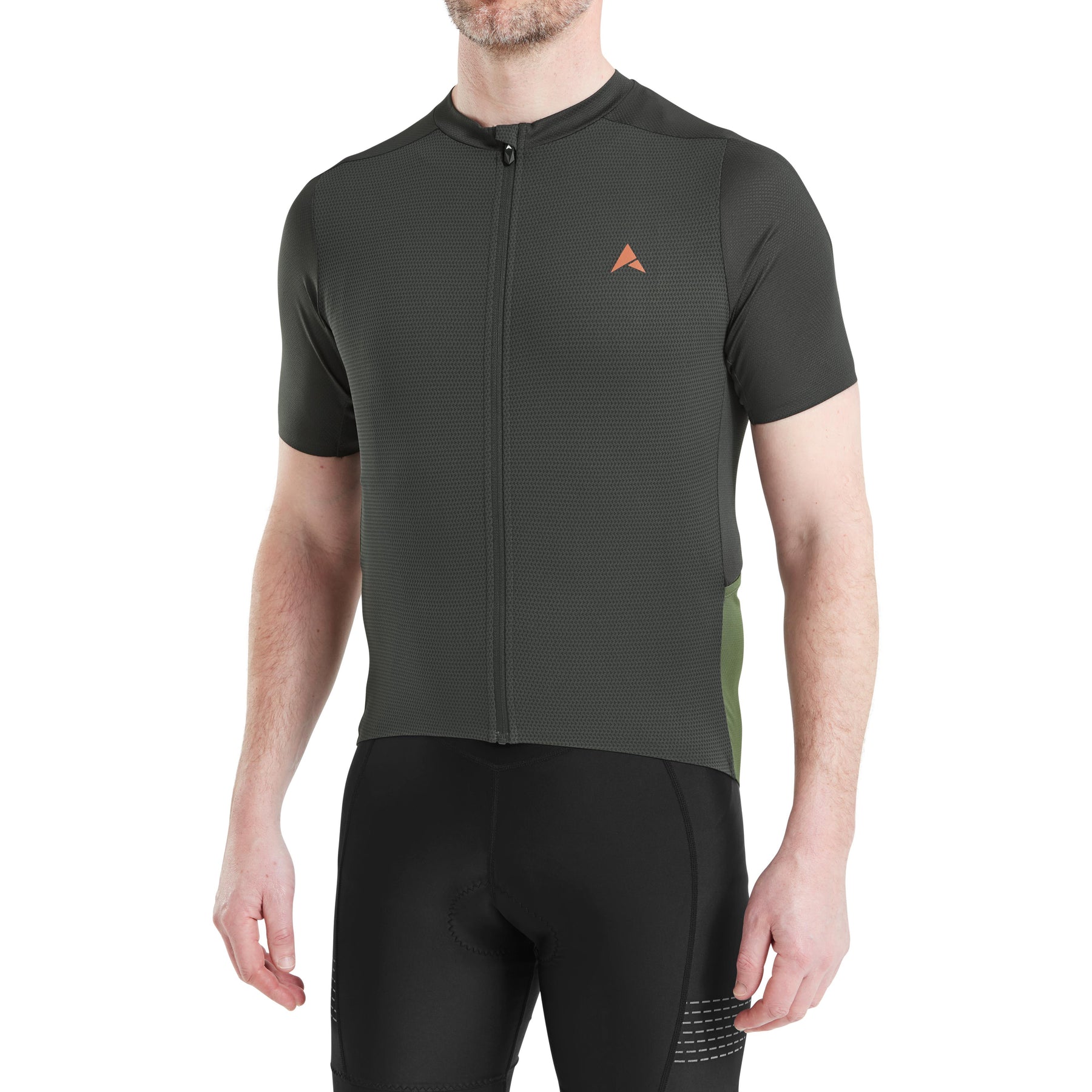 Altura Endurance Men's Short Sleeve Cycling Jersey SS24 Carbon/Olive 2XL